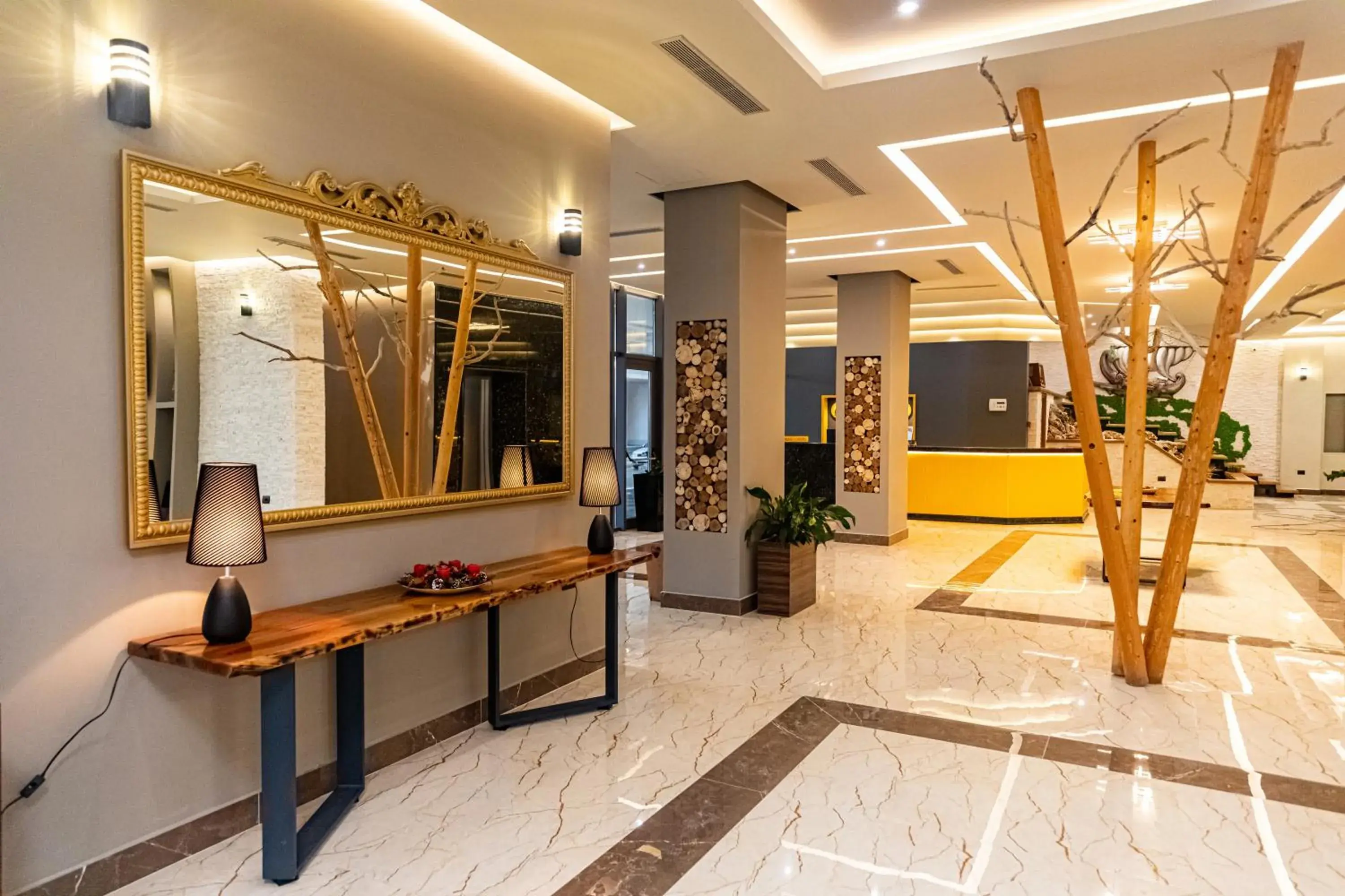 Lobby or reception in Kraal Hotel Vlore Lobby or reception in Kraal Hotel Vlore