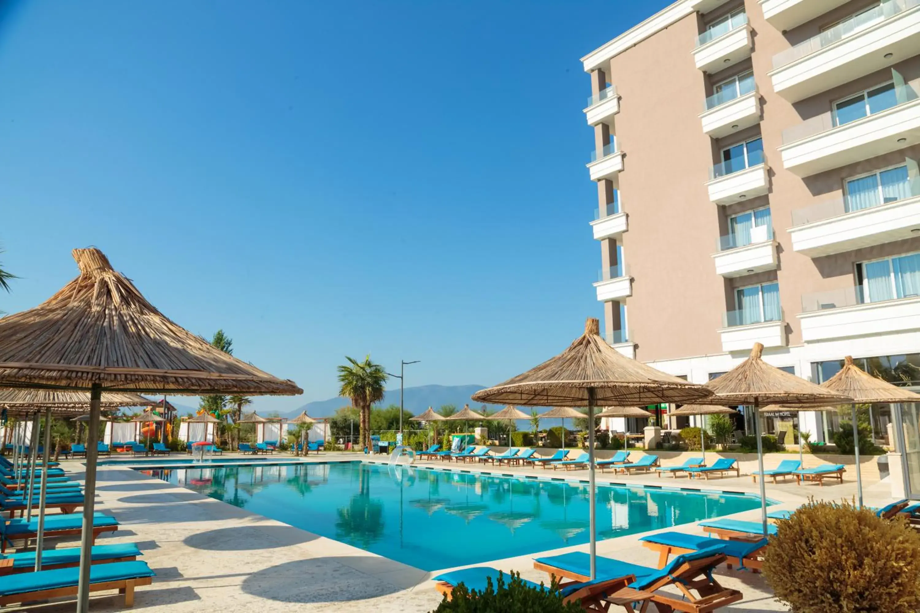 Property building in Kraal Hotel Vlore Property building in Kraal Hotel Vlore