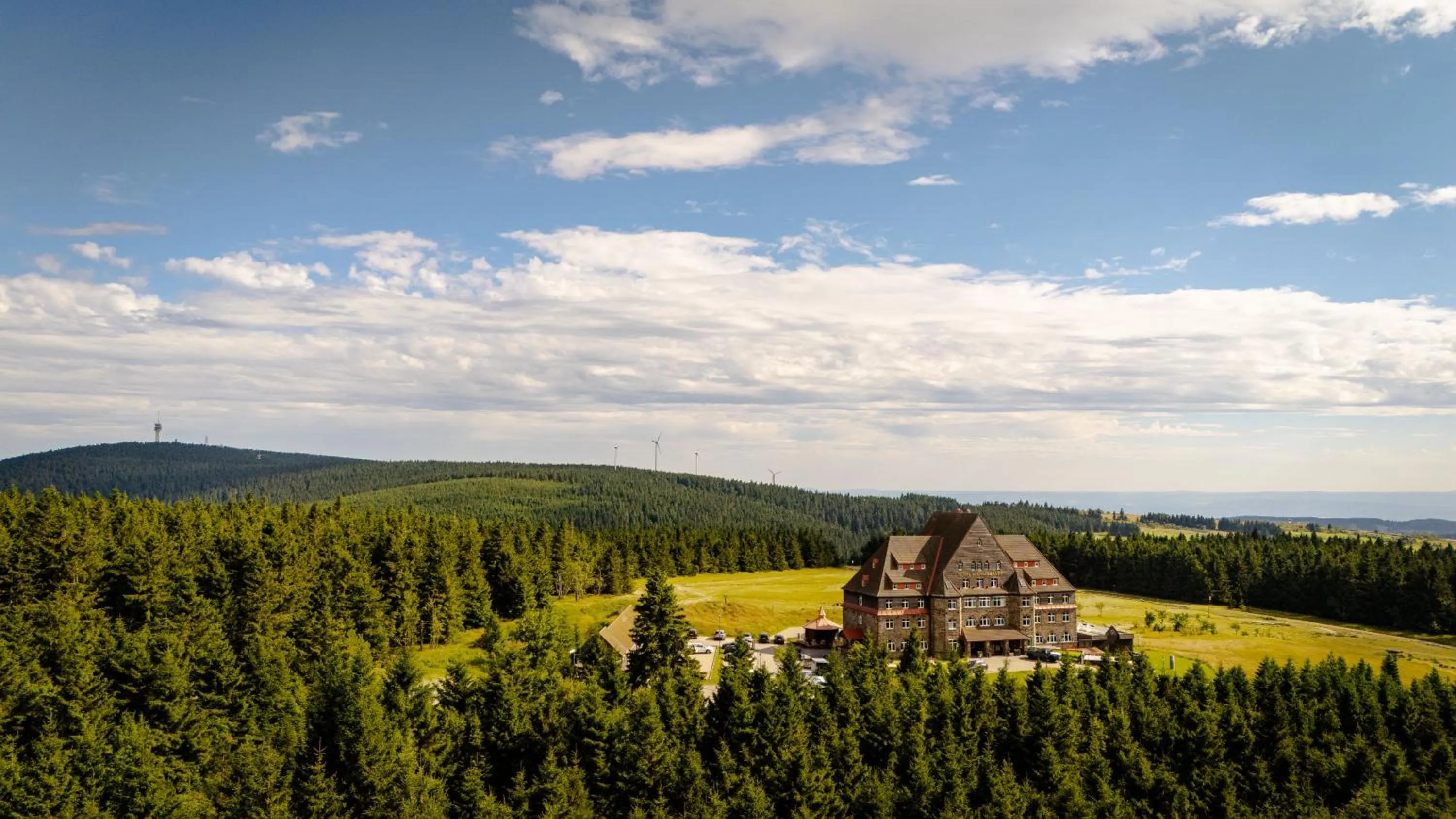 Location in Naturhotel Sachsenbaude Oberwiesenthal - Indoor-Pool & Outdoor-Whirlpool