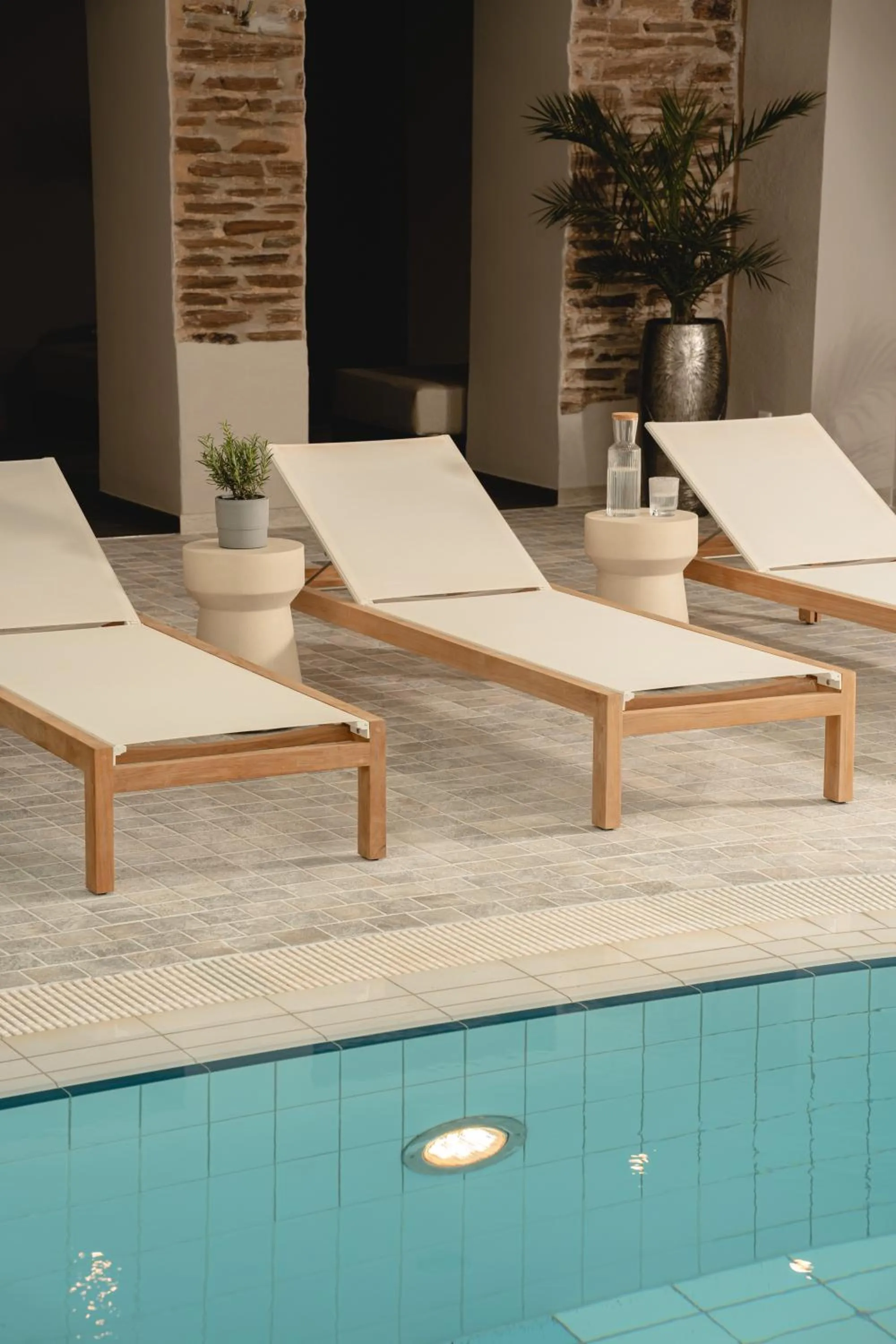 Spa and wellness centre/facilities in Naturhotel Sachsenbaude Oberwiesenthal - Indoor-Pool & Outdoor-Whirlpool