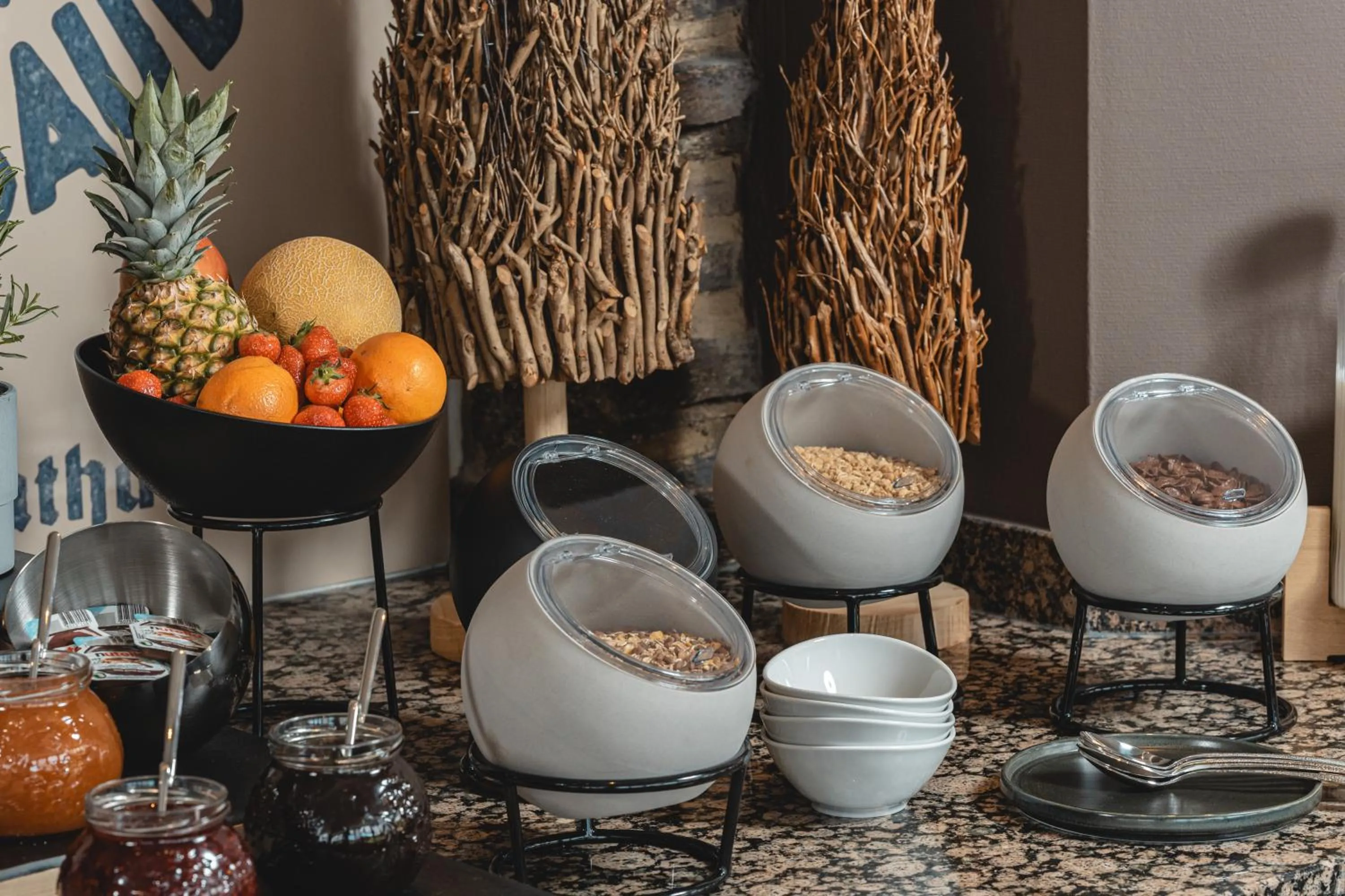 Food and drinks in Naturhotel Sachsenbaude Oberwiesenthal - Indoor-Pool & Outdoor-Whirlpool