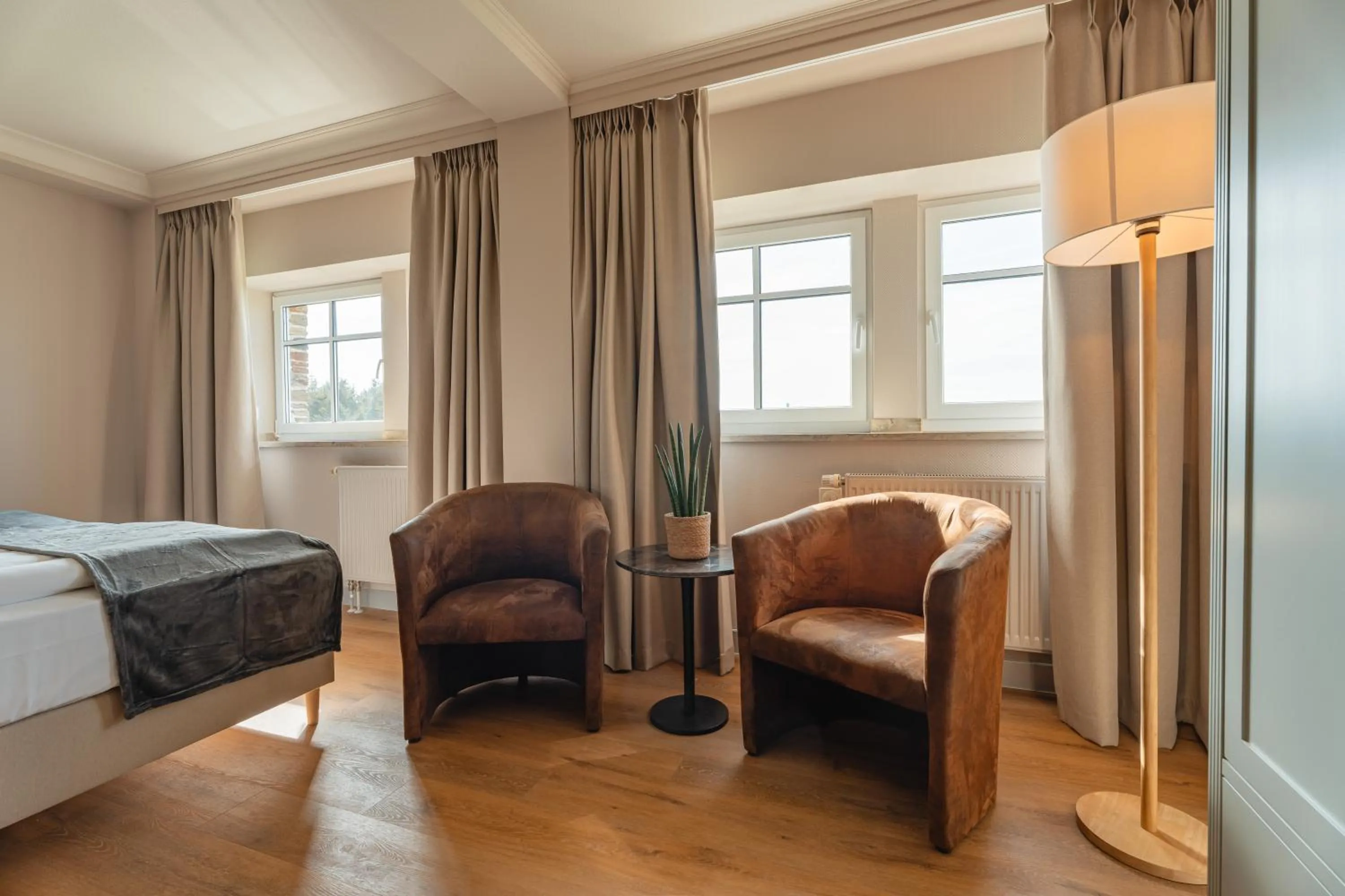 Bedroom, Bed in Naturhotel Sachsenbaude Oberwiesenthal - Indoor-Pool & Outdoor-Whirlpool