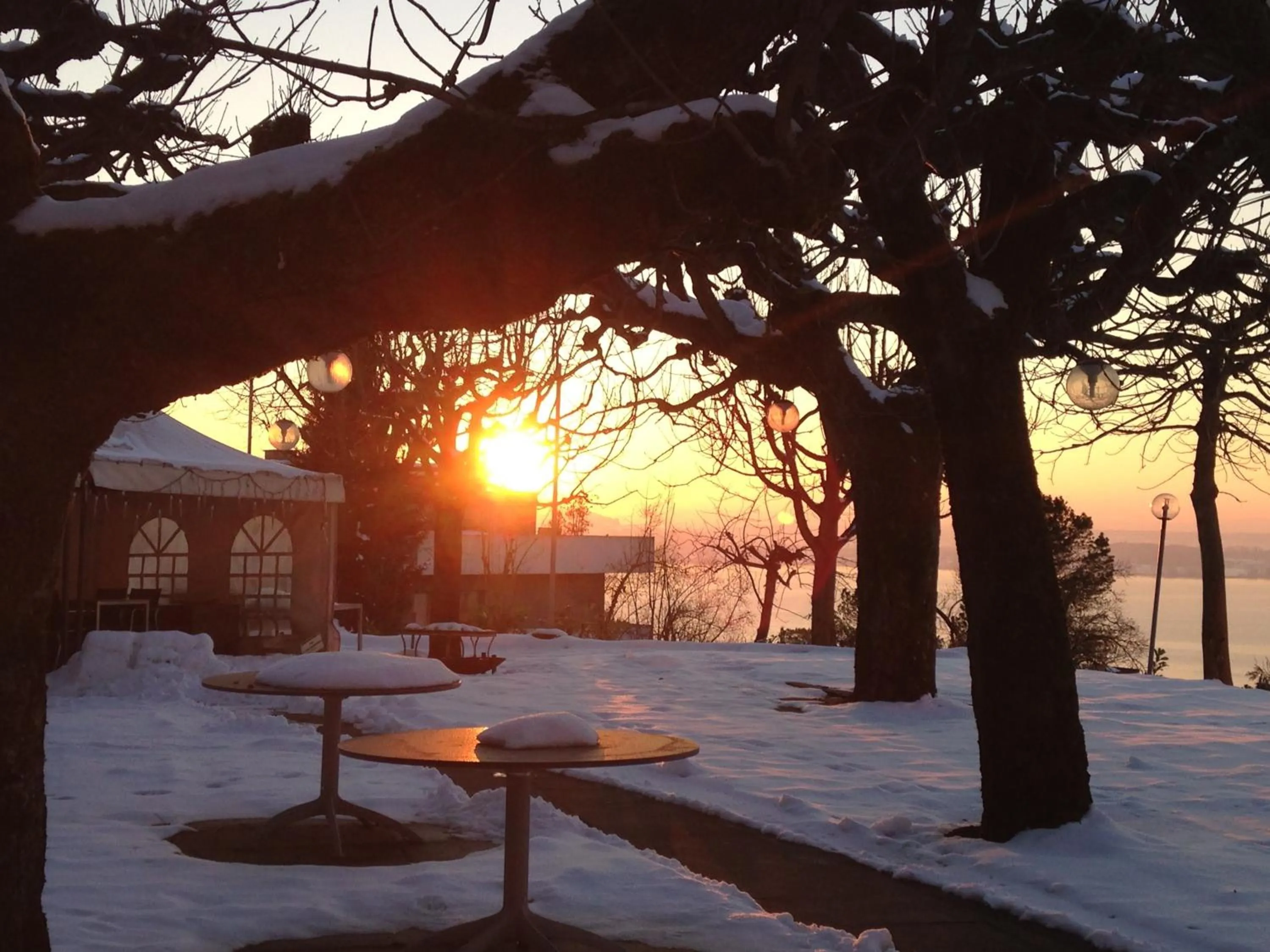 Winter in Guggital Hotel Restaurant