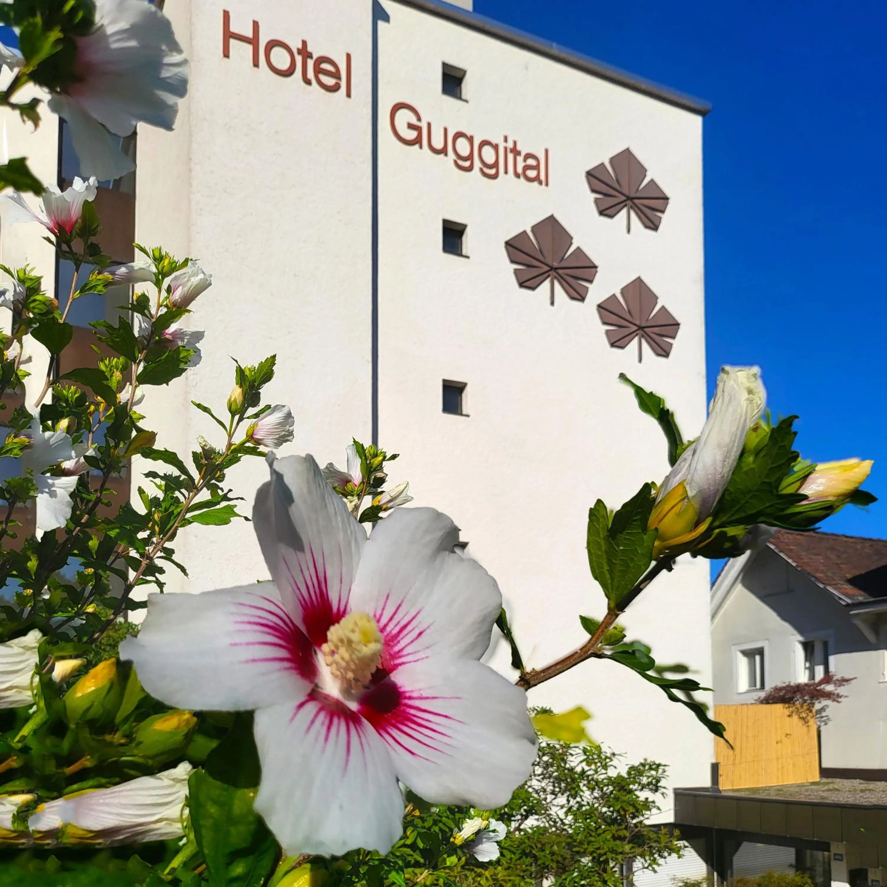 Property building in Guggital Hotel Restaurant