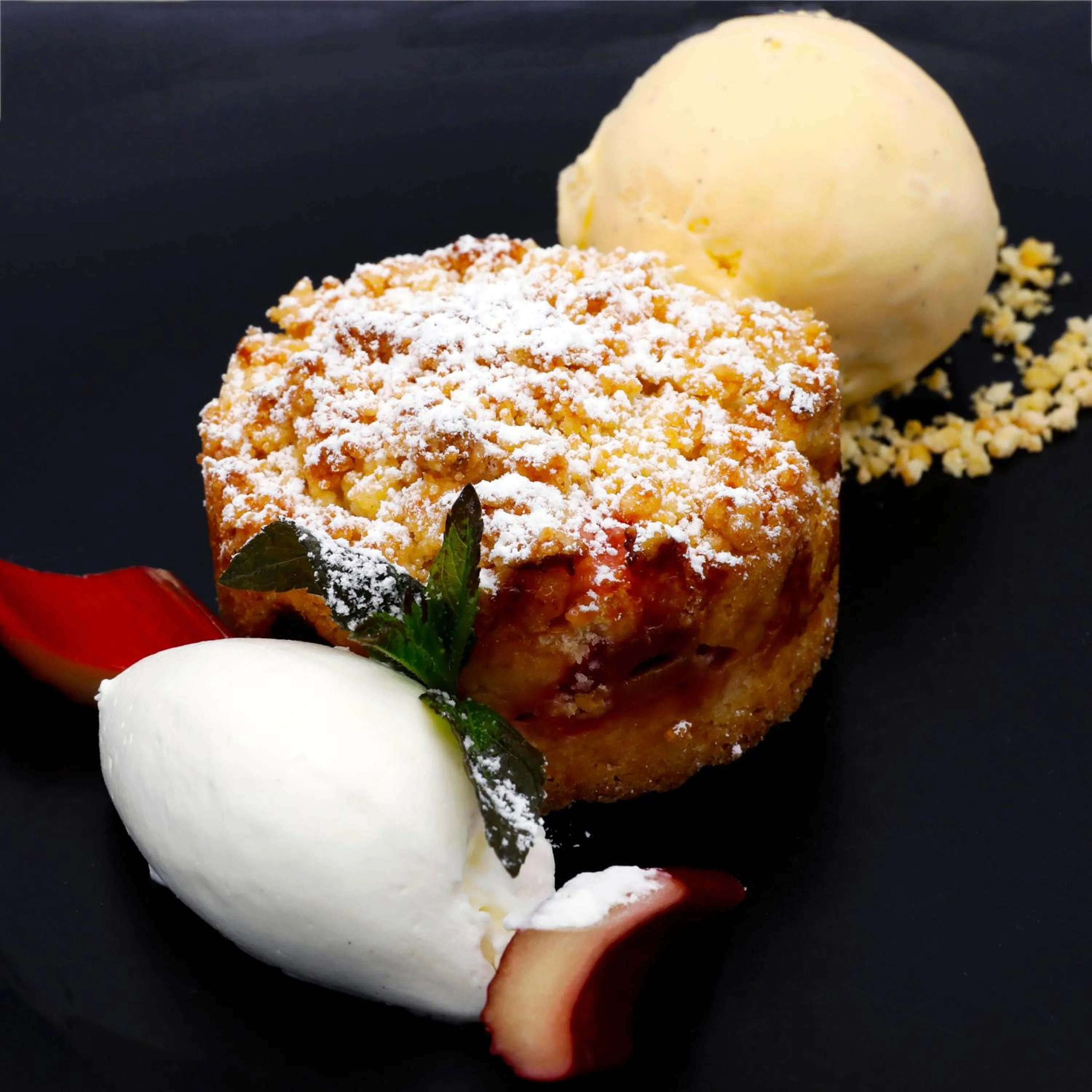 Food and drinks in Guggital Hotel Restaurant