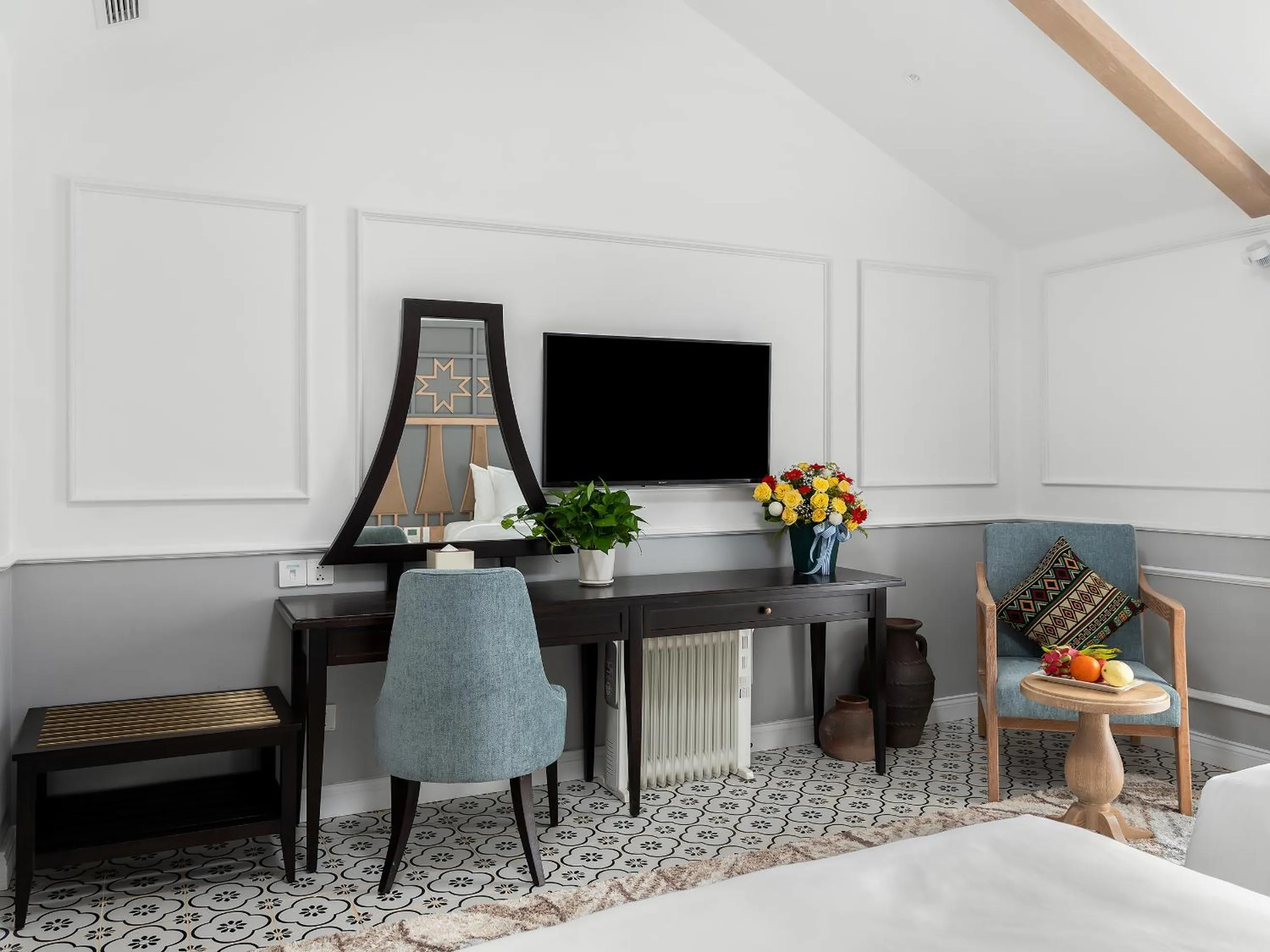 Bed in Golden Boutique Hotel