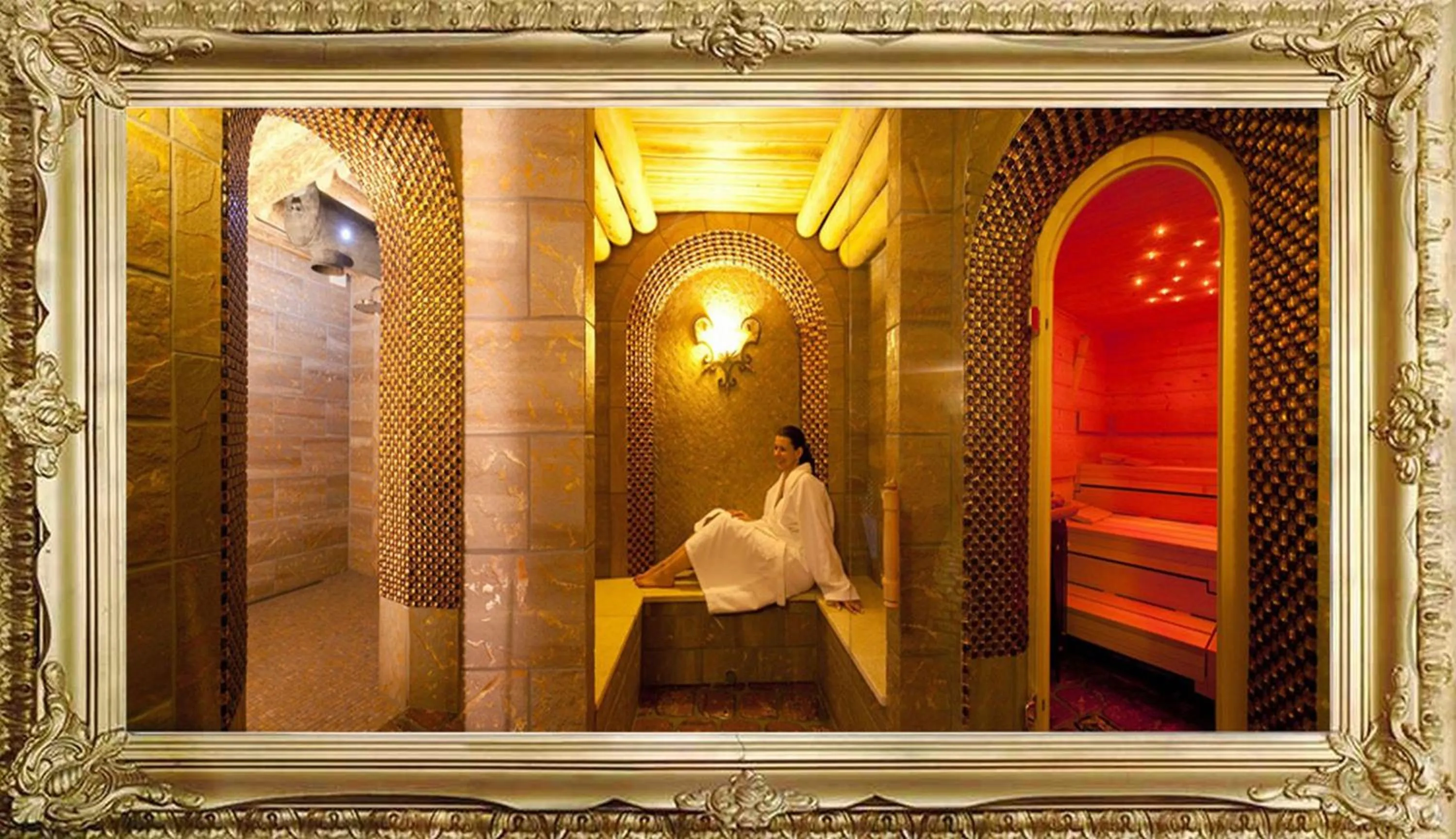 Spa and wellness centre/facilities in Landhaus Hotel Romantik