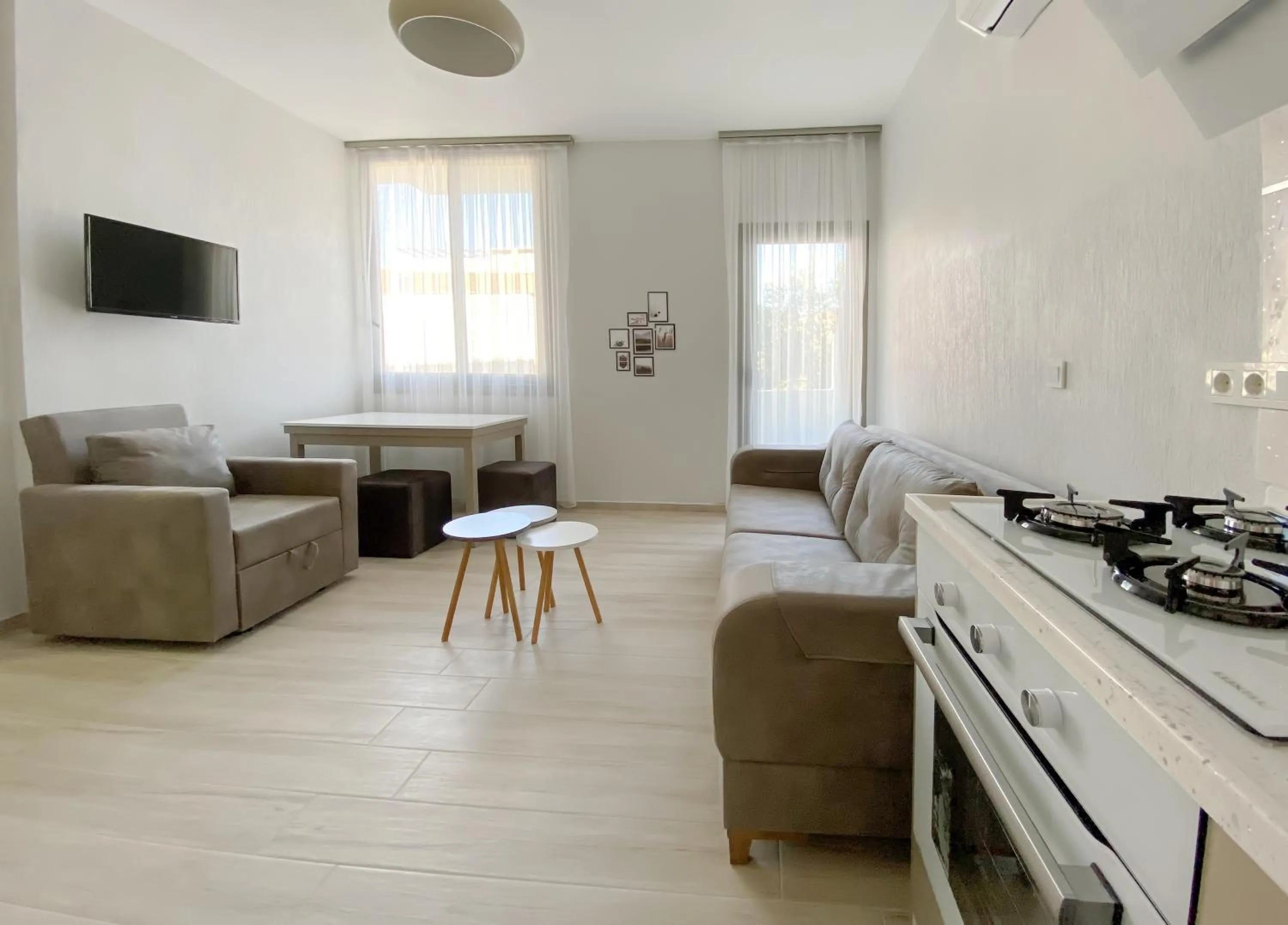 Kitchen or kitchenette in Azize Palas Apart Otel