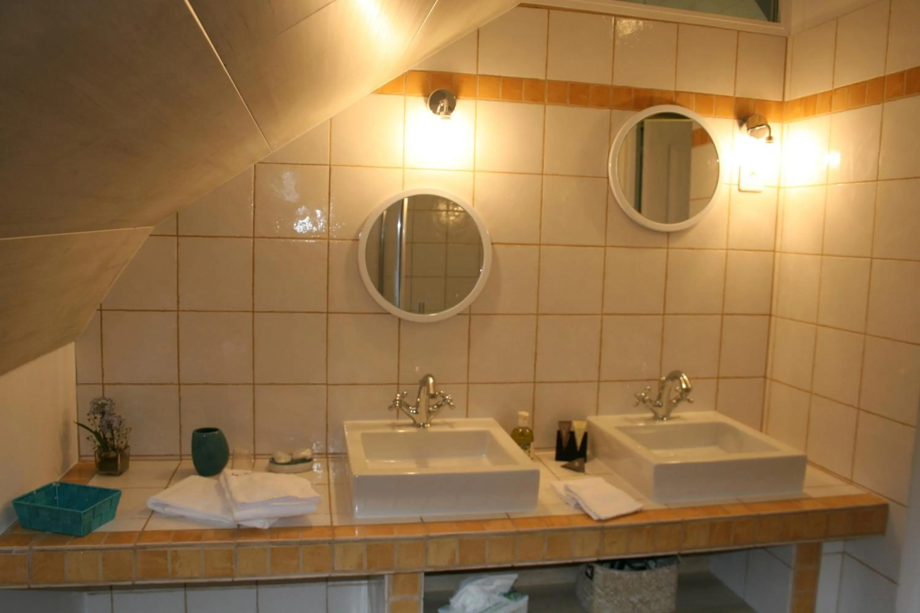 Bathroom in Au Relais de Chaussy