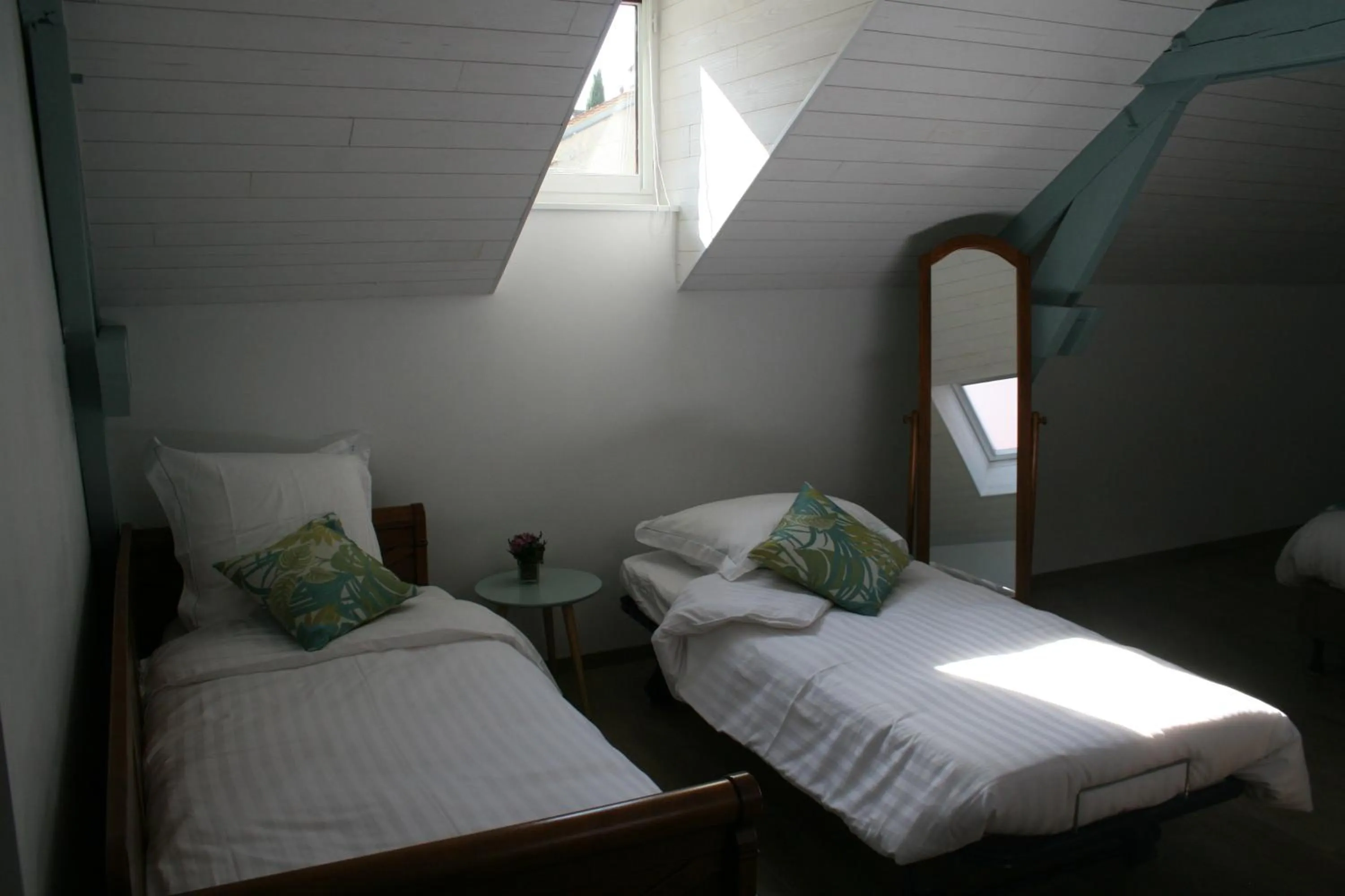 Bedroom, Bed in Au Relais de Chaussy