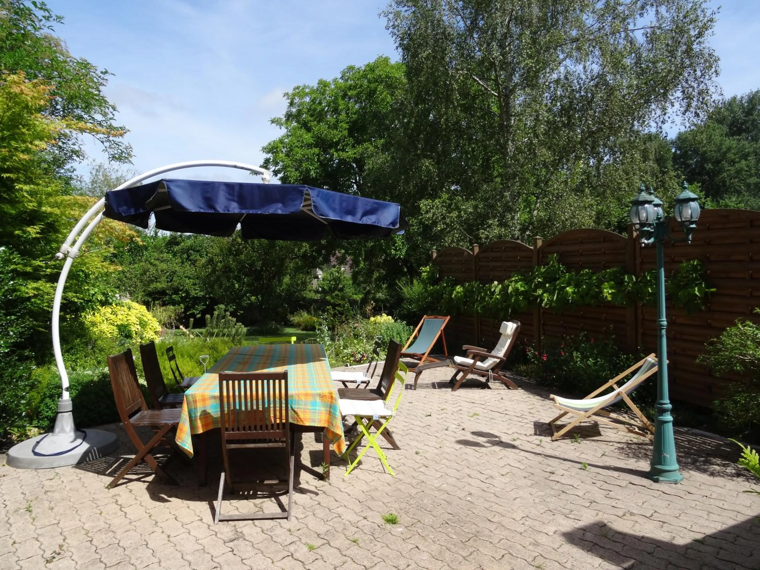 Balcony/Terrace in Au Relais de Chaussy