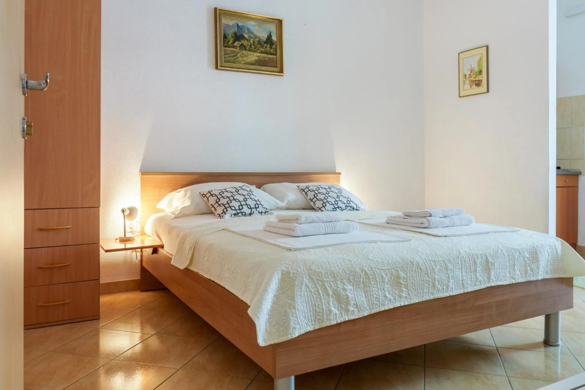 Bed in Studios Ruža