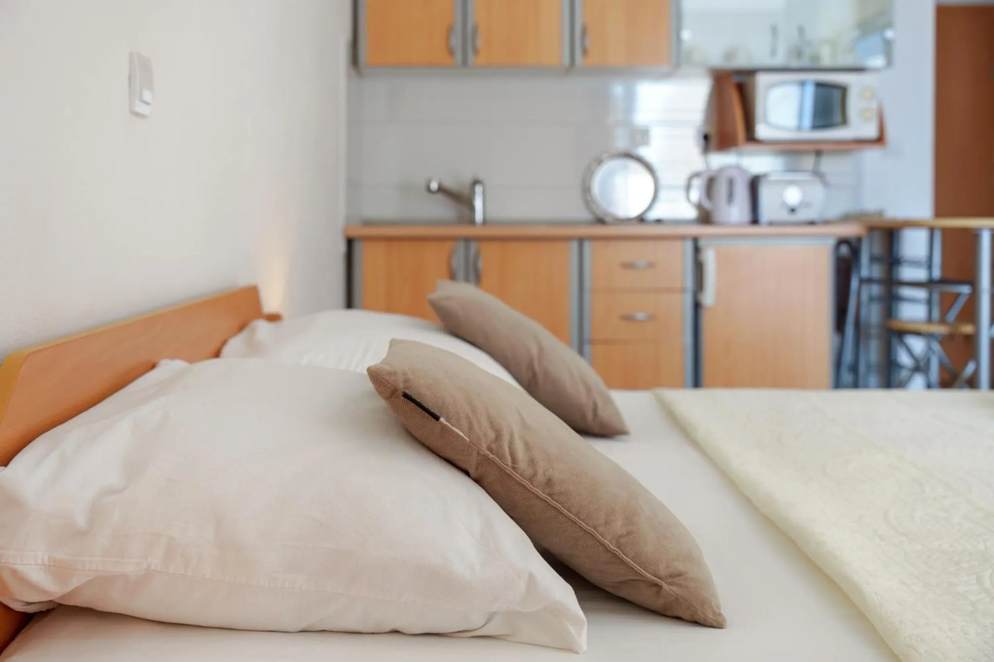 Bedroom, Bed in Studios Ruža