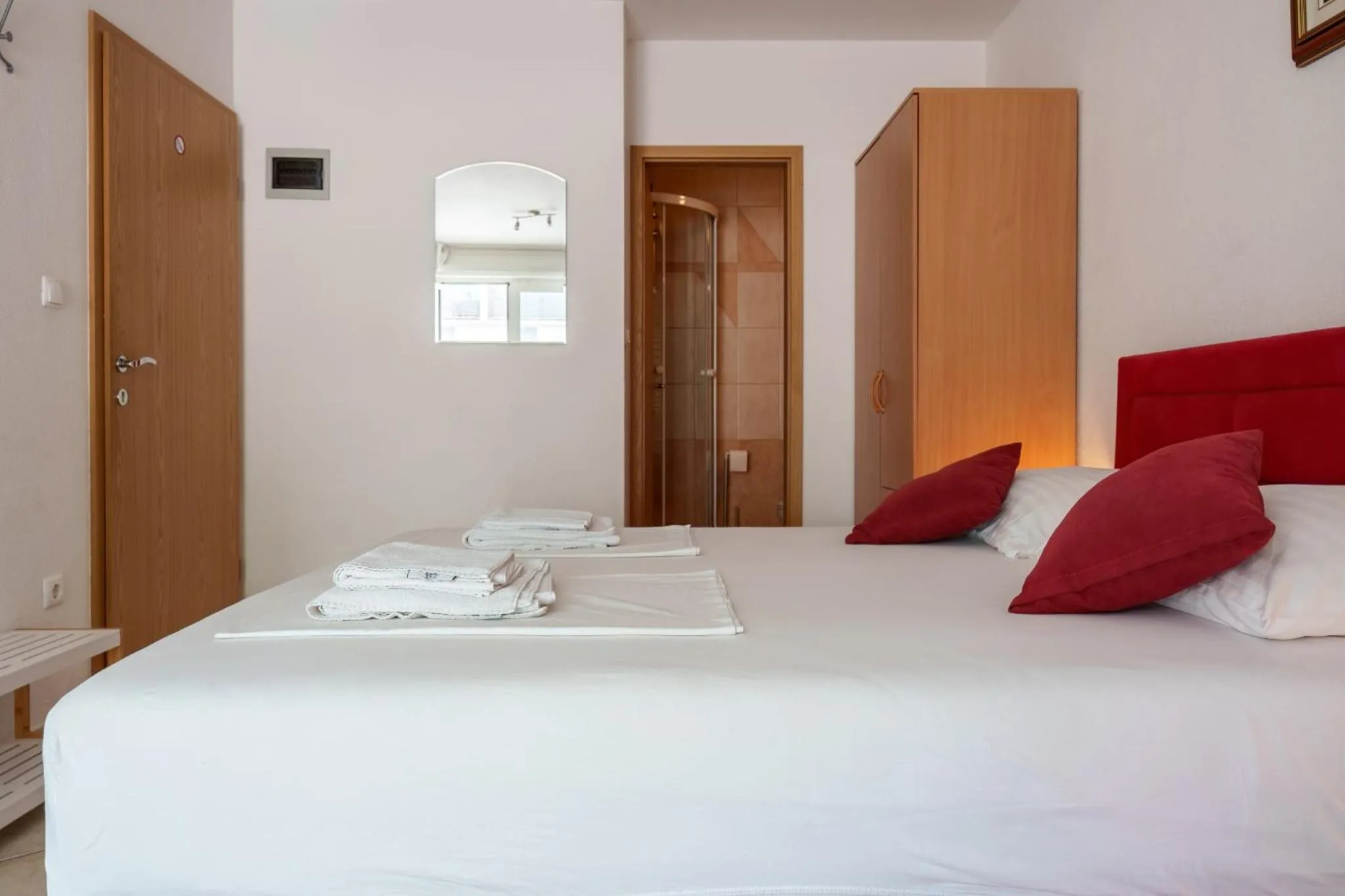 Bedroom, Bed in Studios Ruža