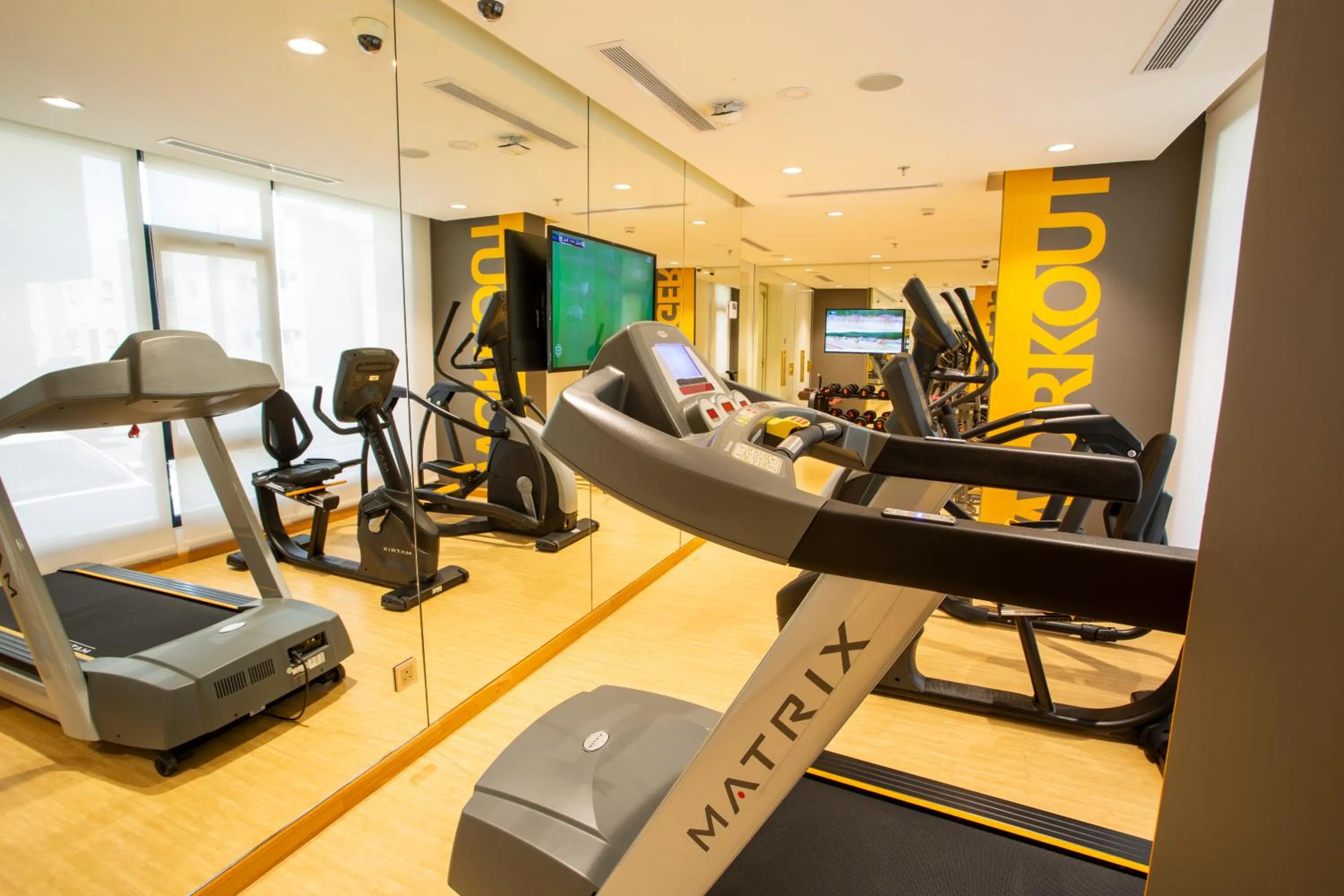 Fitness centre/facilities in Velar Inn Hotel