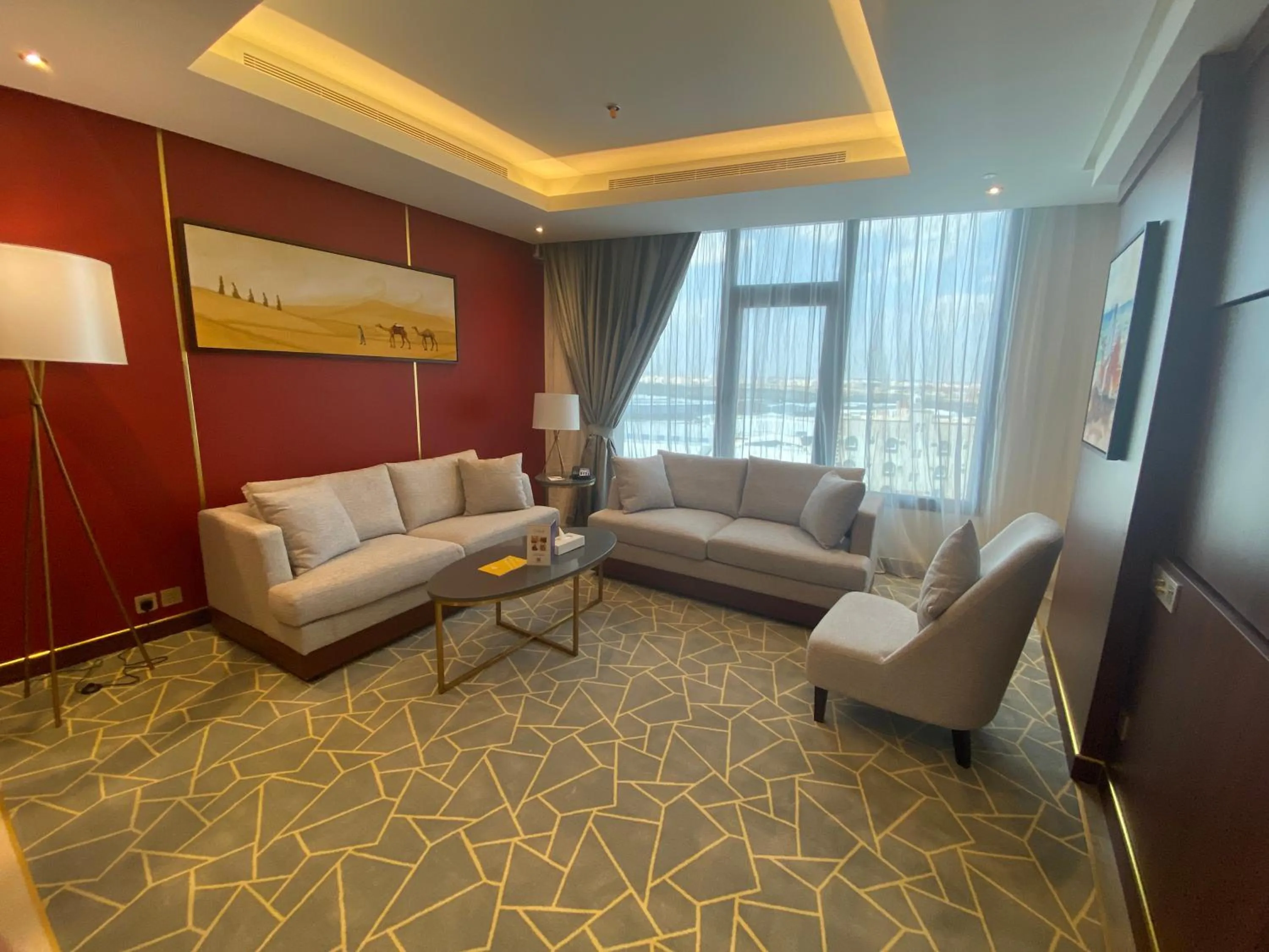 Seating area in Velar Inn Hotel