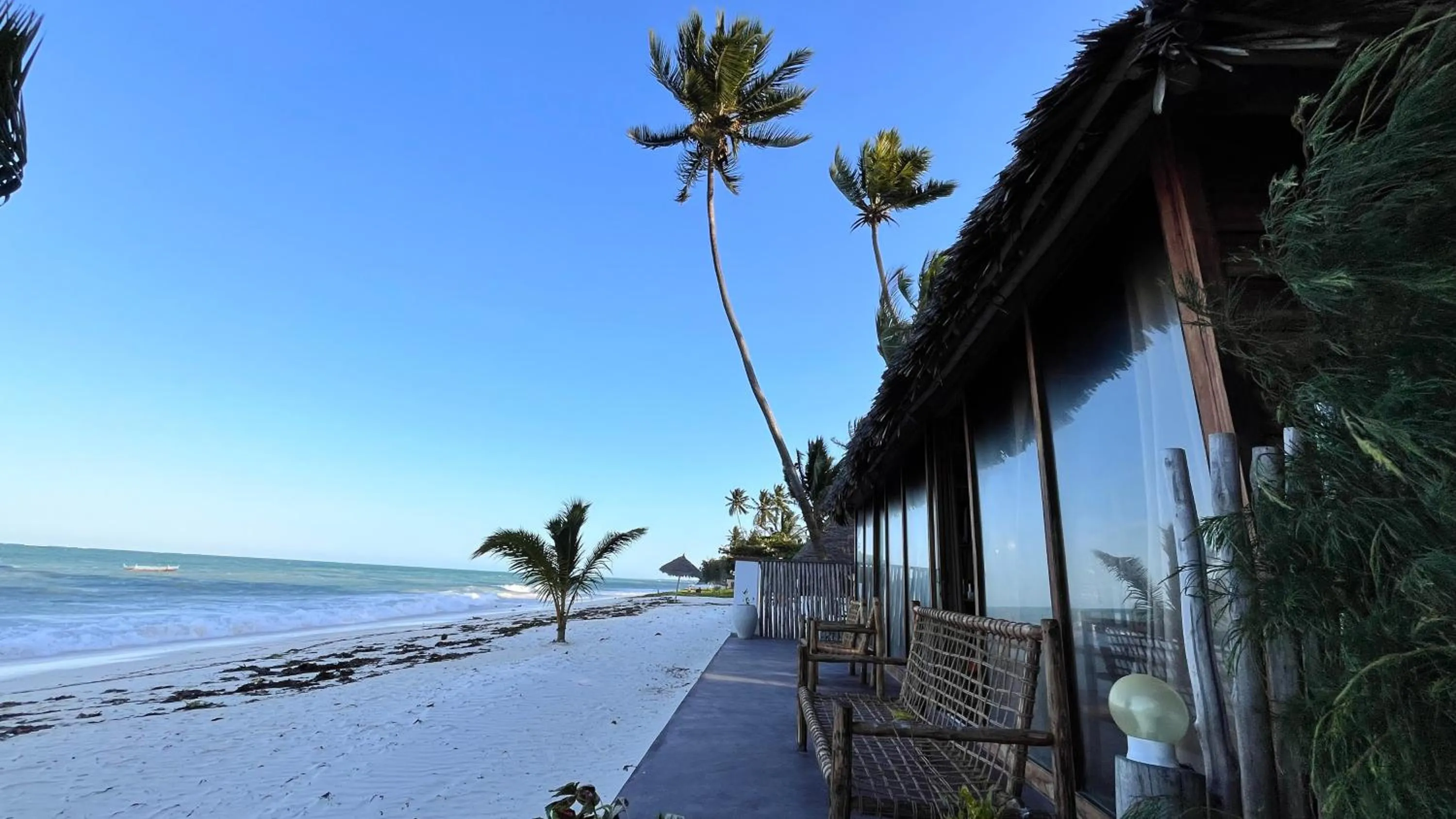 Seating area in TIKI Beach Club & Resort