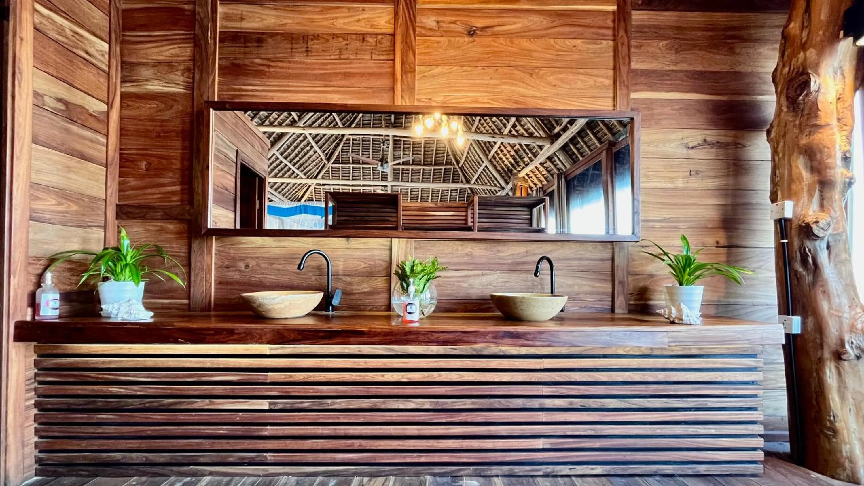 Bathroom in TIKI Beach Club & Resort