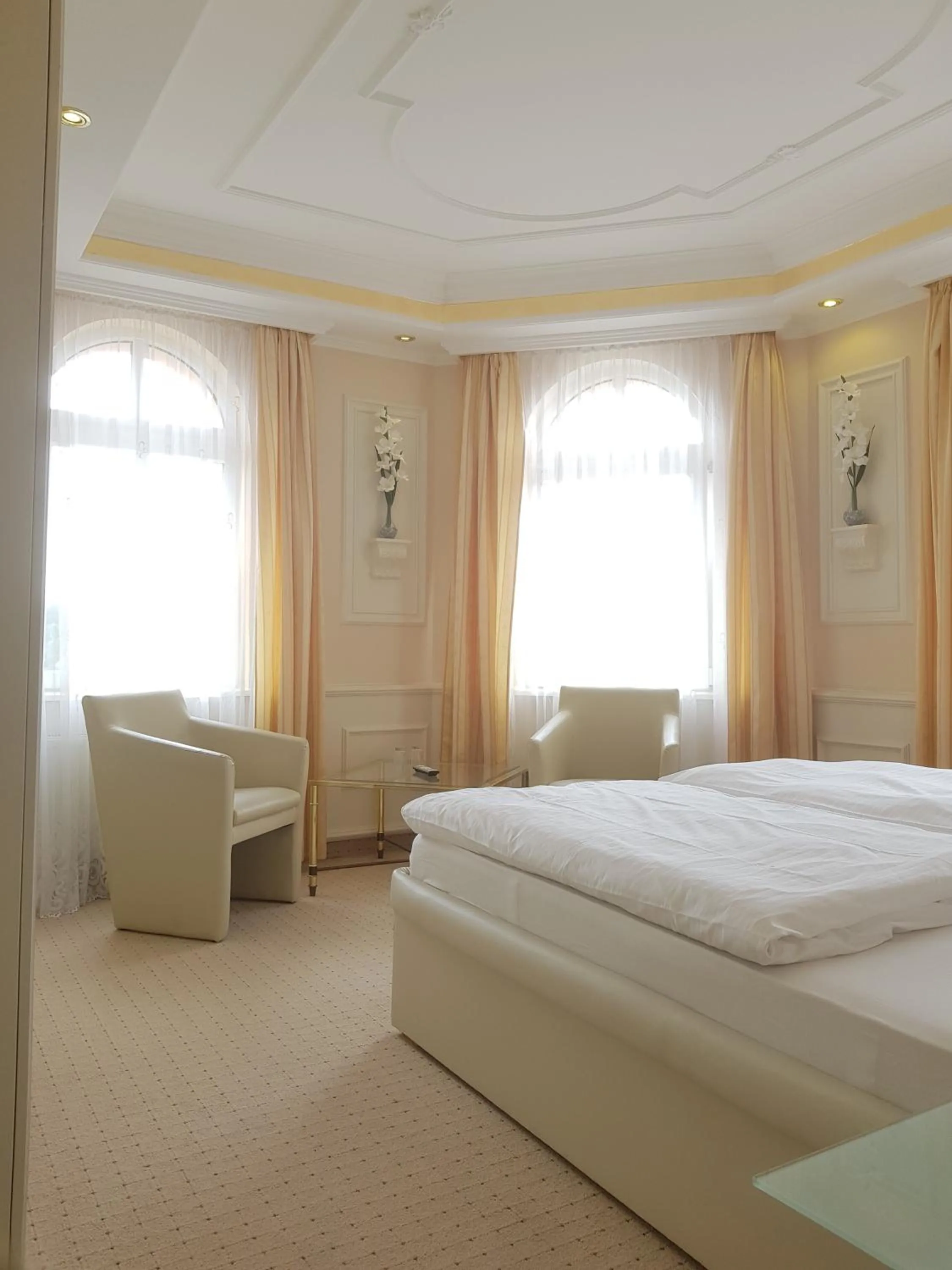 Bedroom, Bed in Pension Giesserstrasse Leipzig