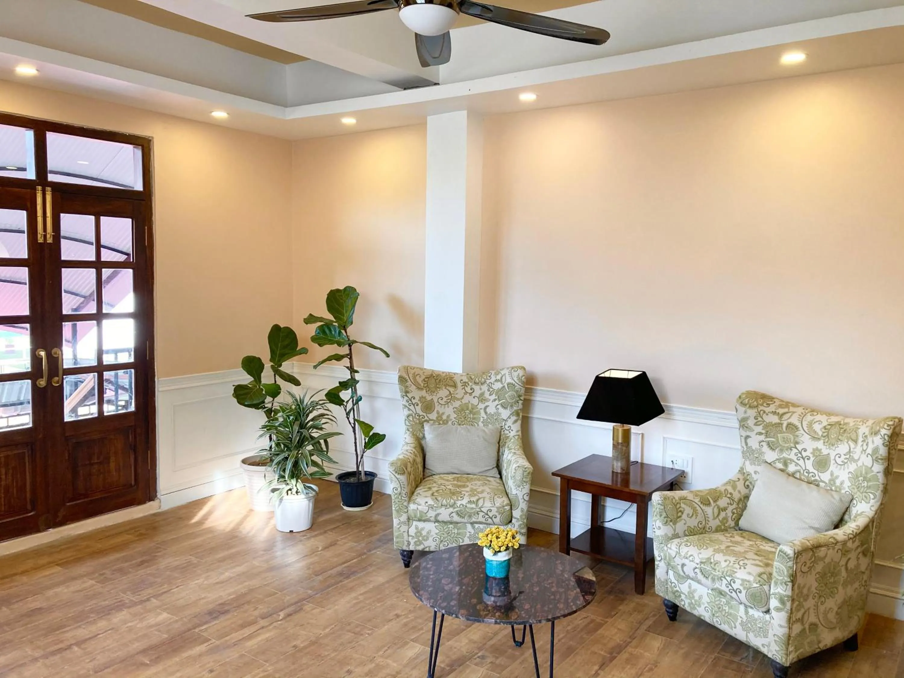 Lobby or reception in Shalom Farmhouse by the hillside