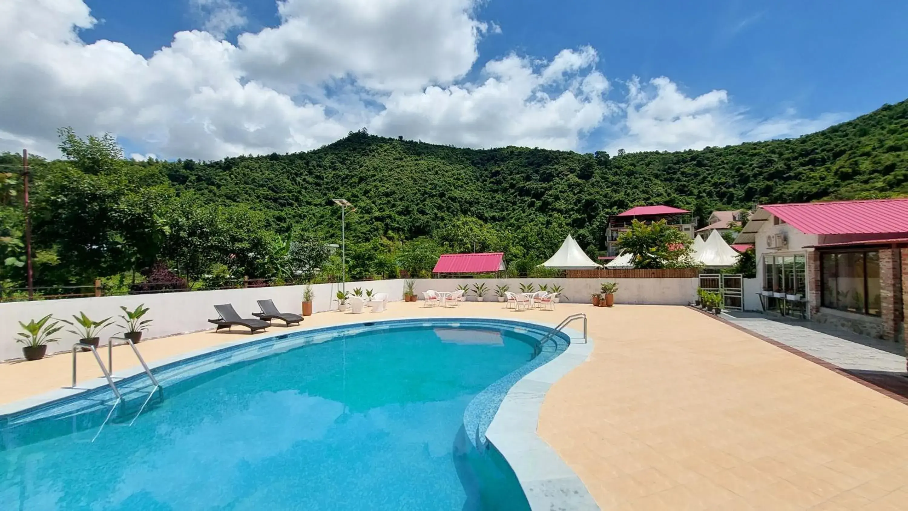 Swimming pool in Shalom Farmhouse by the hillside Swimming pool in Shalom Farmhouse by the hillside