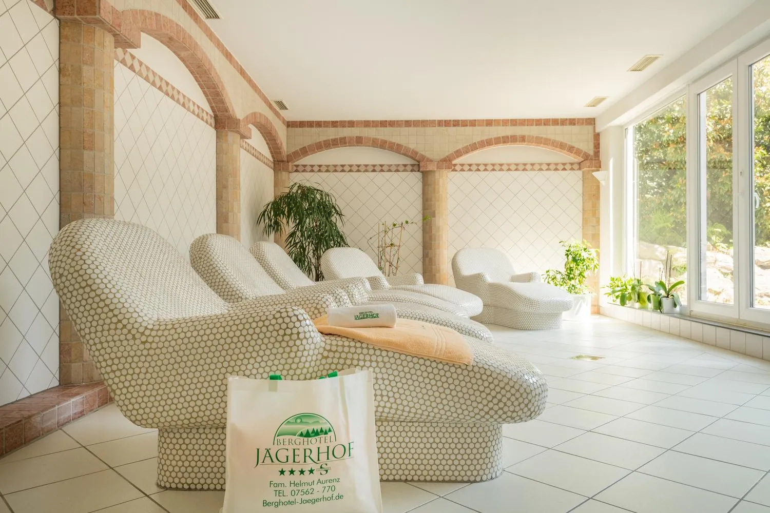 Spa and wellness centre/facilities in Berghotel Jägerhof ****S