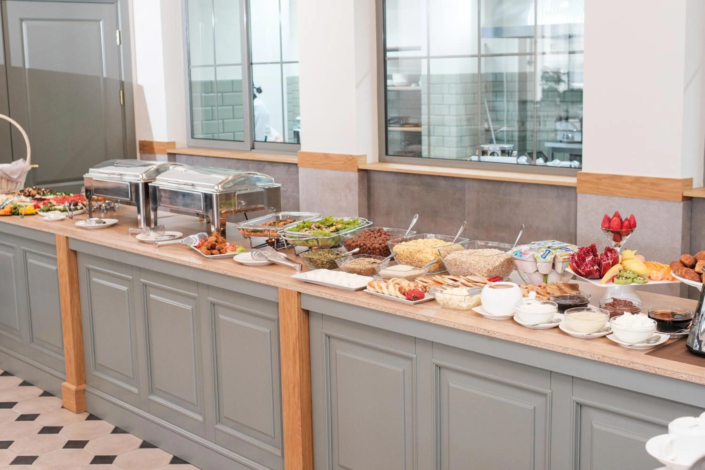 Buffet breakfast in GRAND HOTEL GYUMRI by APRICOT Hotels