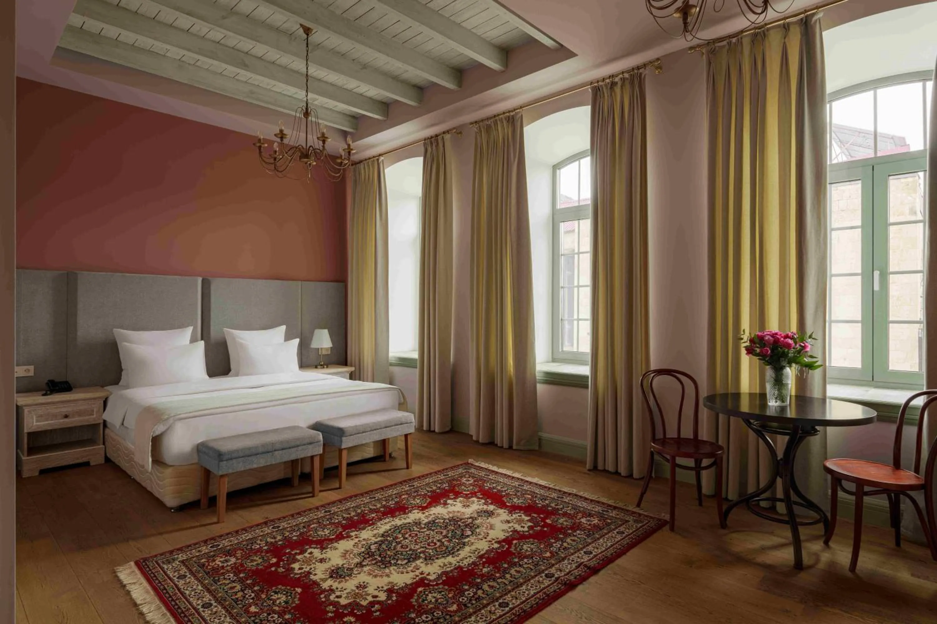 Photo of the whole room, Bed in GRAND HOTEL GYUMRI by APRICOT Hotels