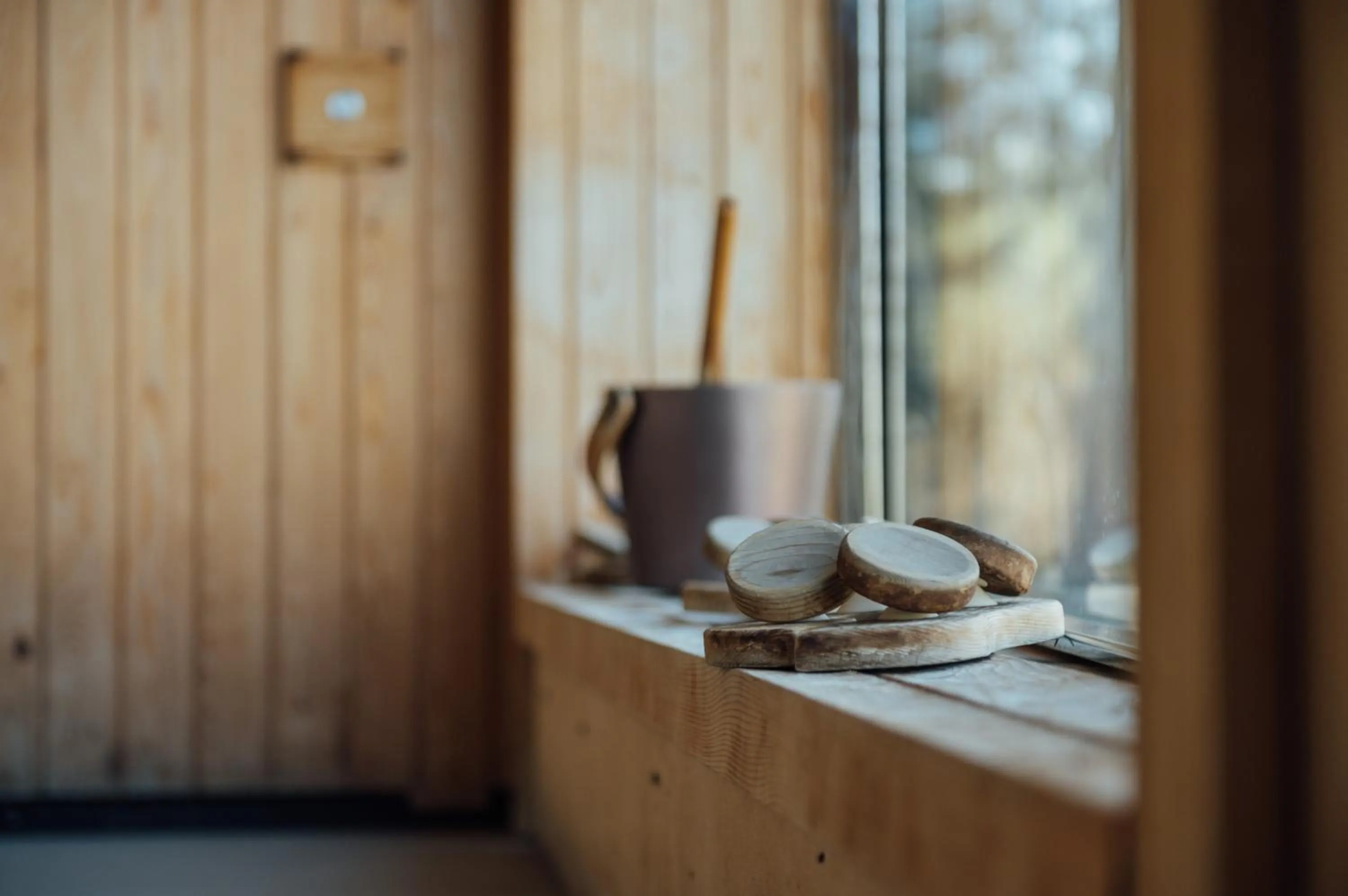 Sauna in Vytae Spa & Resort