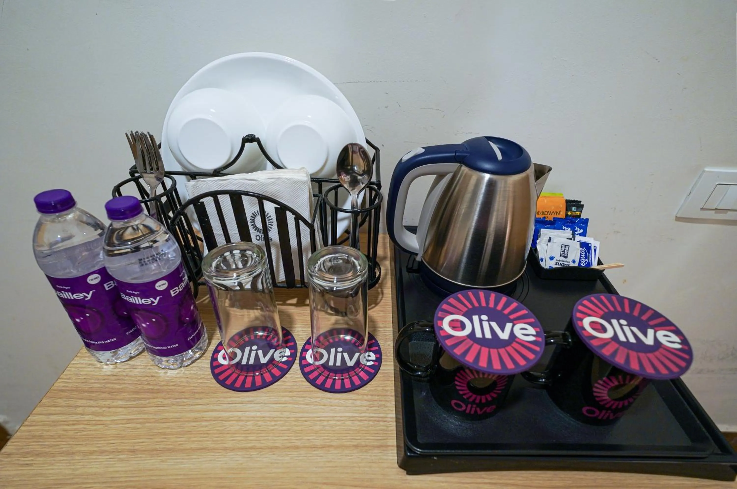 Coffee/tea facilities in Olive Hotel Magrath by Embassy Group