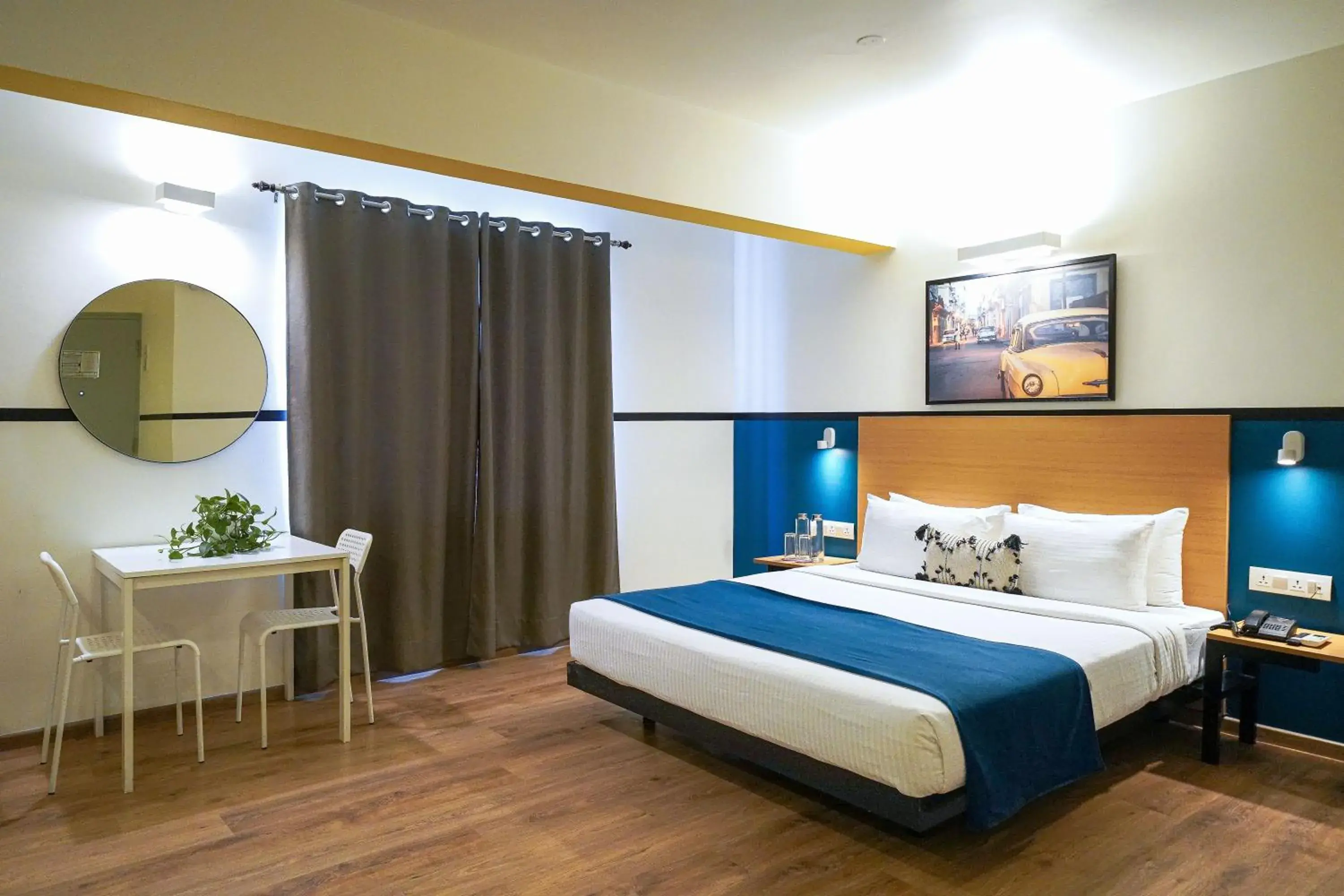 Bedroom, Bed in Olive Hotel Indiranagar by Embassy Group Bedroom, Bed in Olive Hotel Indiranagar by Embassy Group