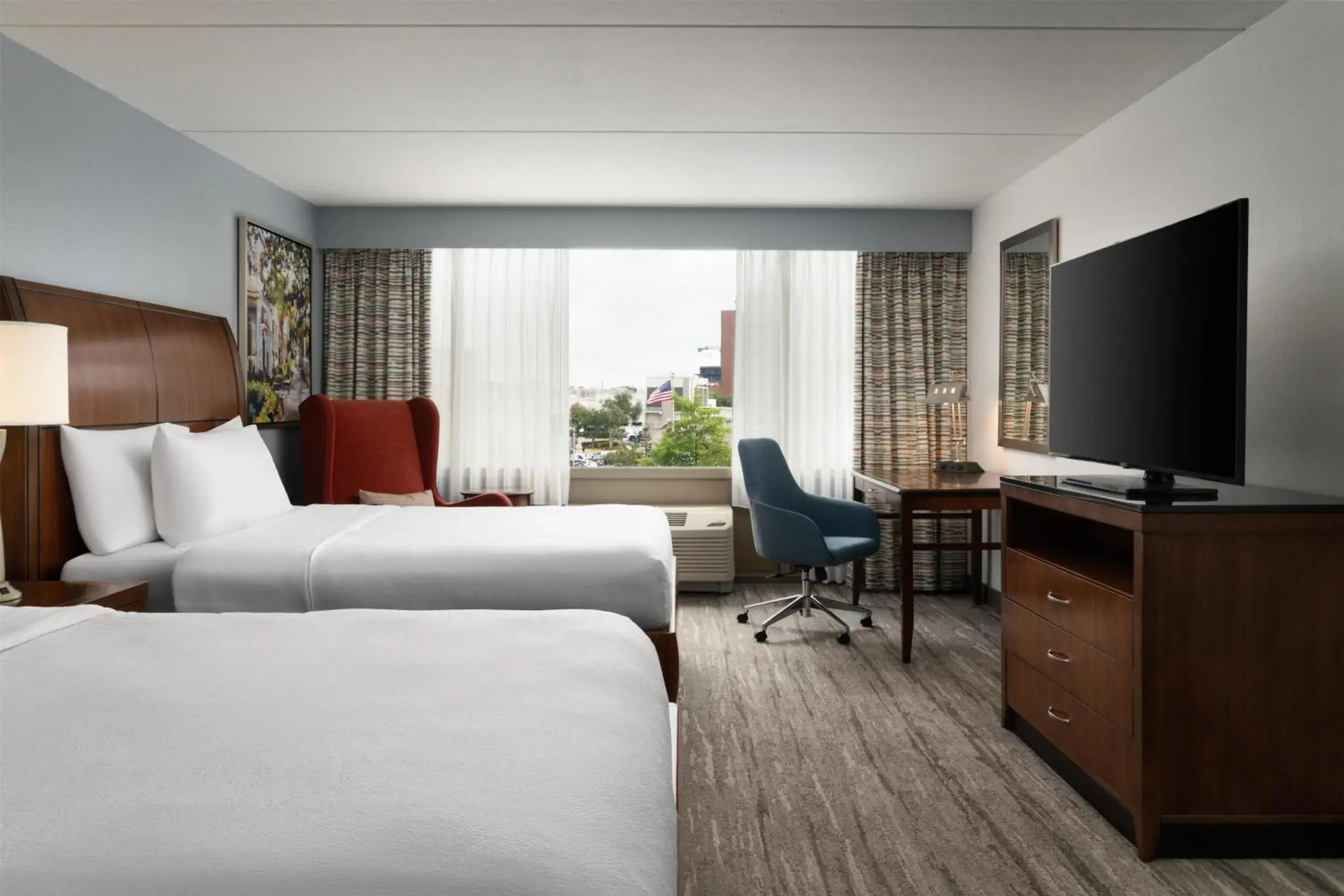 Queen Room with Two Queen Beds in Hilton Garden Inn Charleston Waterfront/Downtown Queen Room with Two Queen Beds in Hilton Garden Inn Charleston Waterfront/Downtown