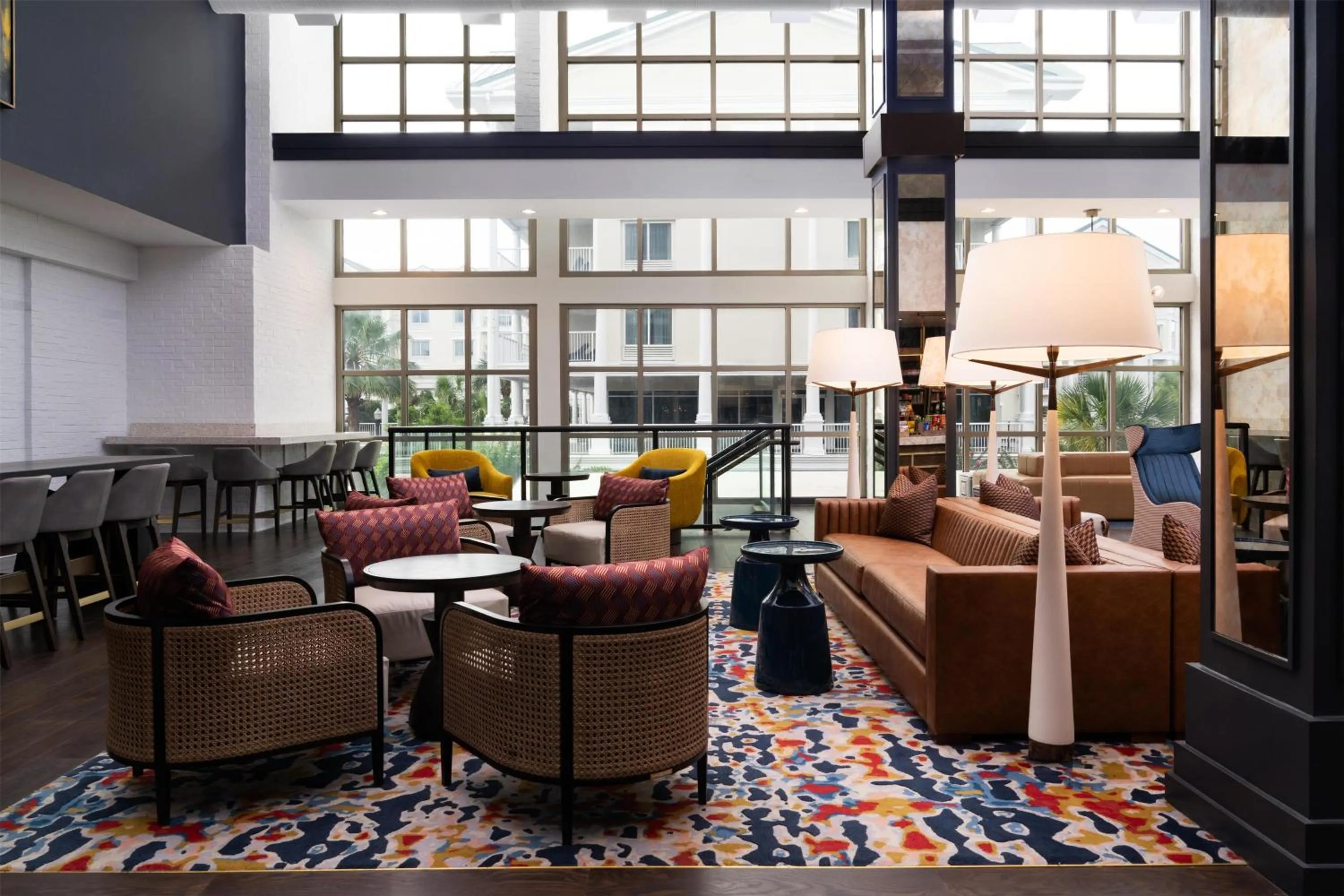 Lobby or reception in Hilton Garden Inn Charleston Waterfront/Downtown