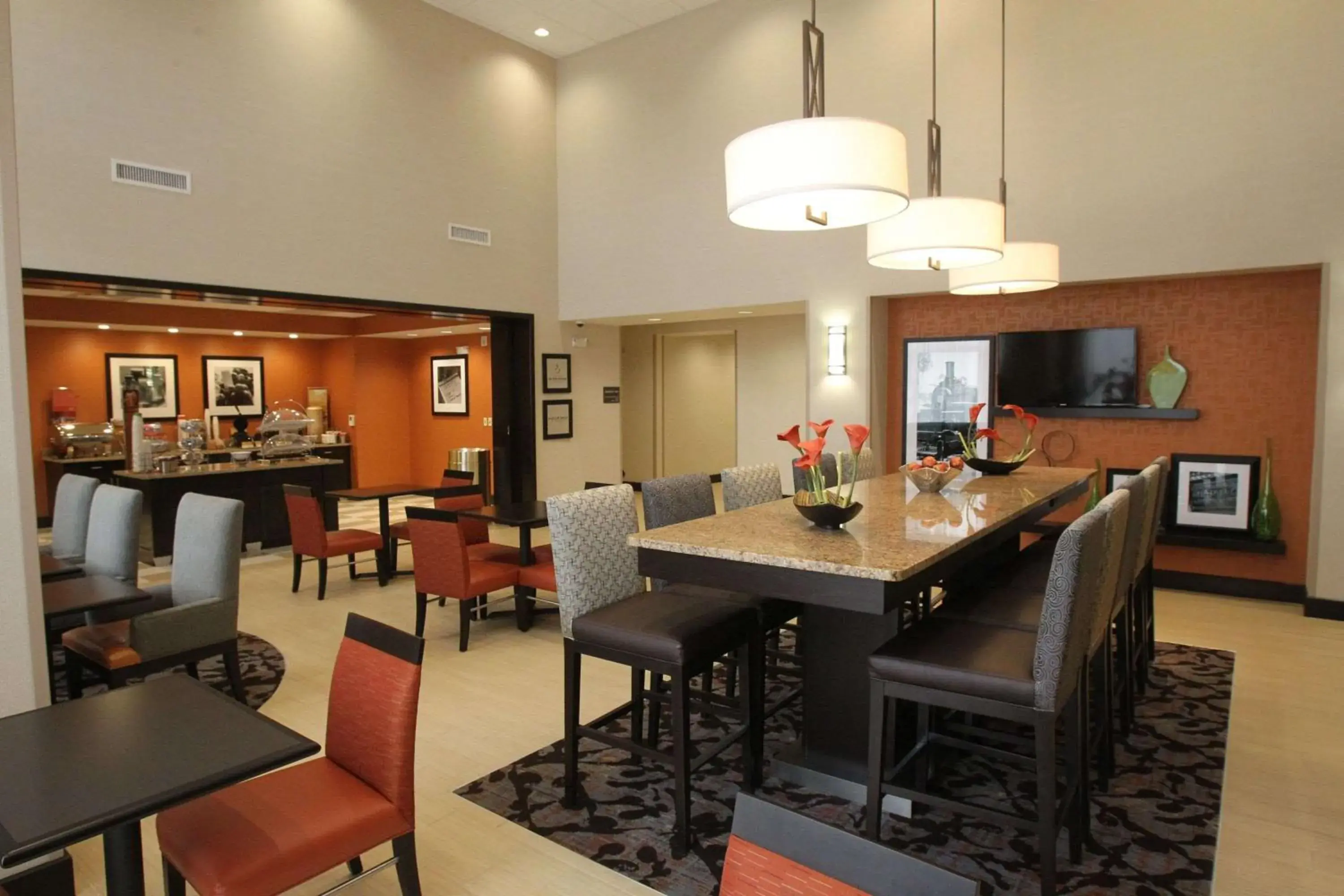 Lobby or reception in Hampton Inn & Suites Seneca-Clemson Area Lobby or reception in Hampton Inn & Suites Seneca-Clemson Area
