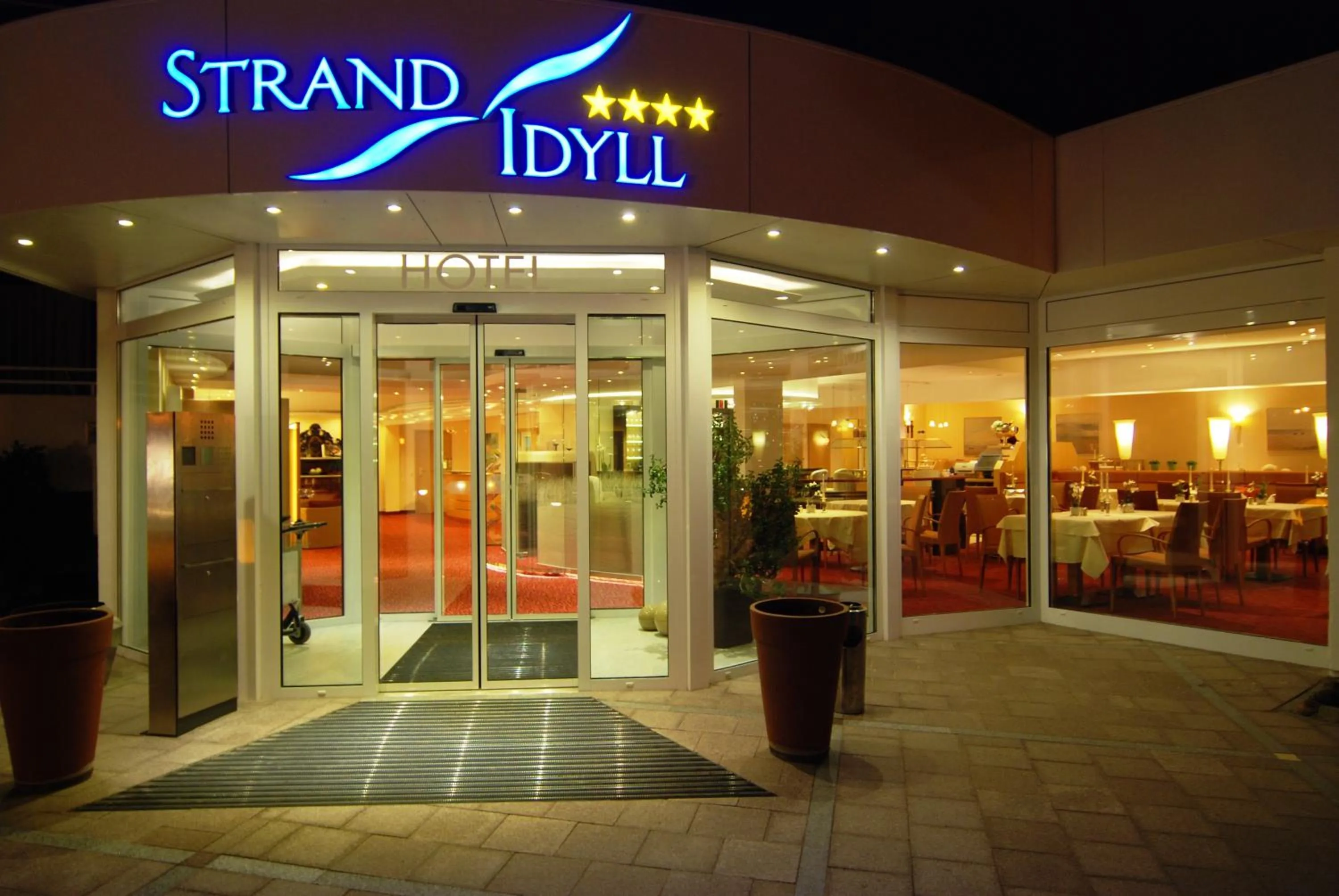 Facade/entrance in Hotel Strandidyll
