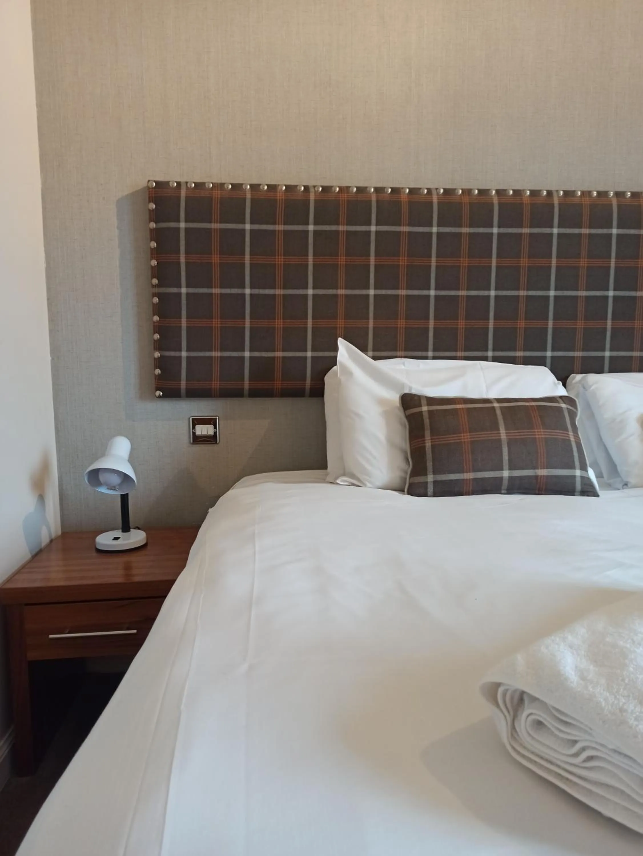 Bed in Anchor Hotel and Seabed Restaurant