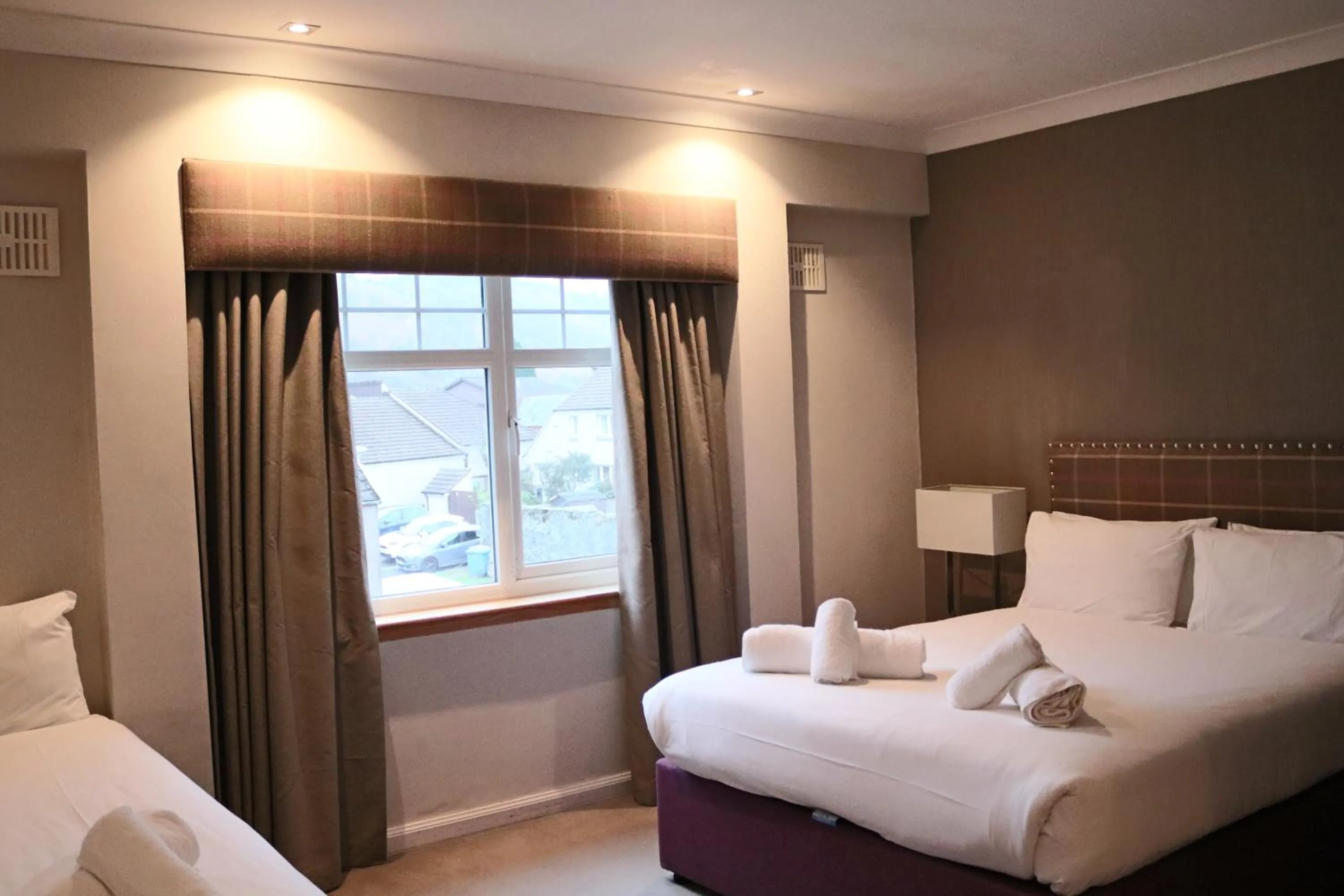 Bed in Anchor Hotel and Seabed Restaurant