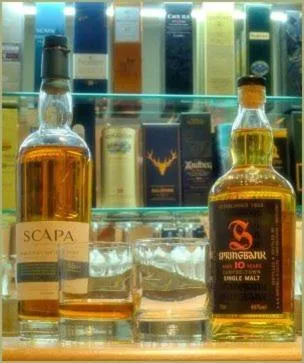 Alcoholic drinks in Anchor Hotel and Seabed Restaurant