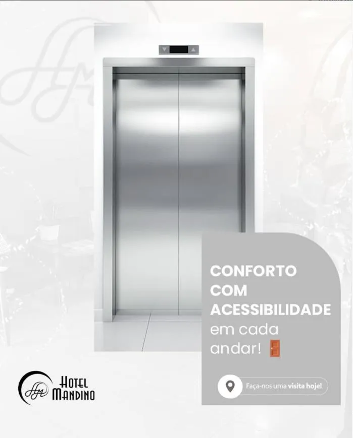 elevator in Hotel Mandino