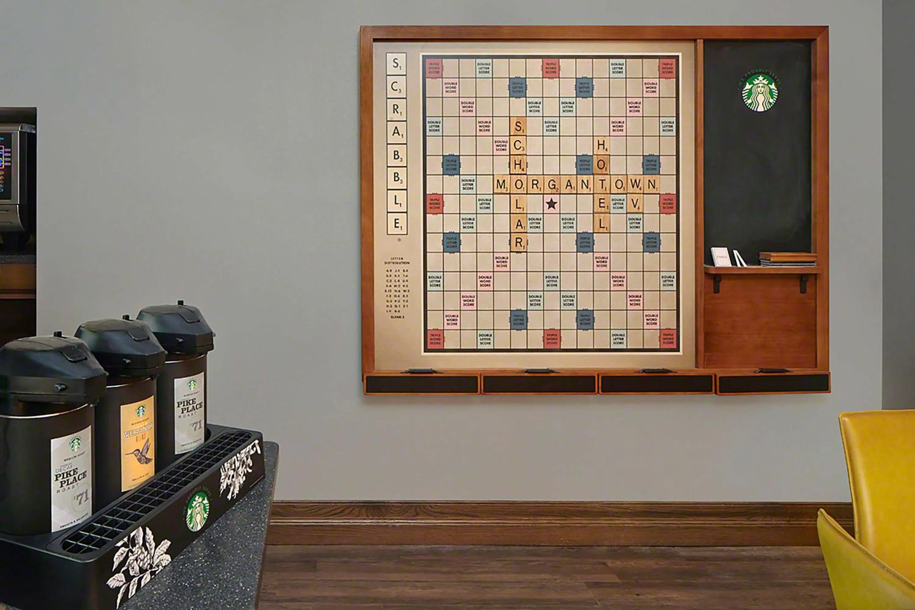 Lobby or reception in Scholar Morgantown, Tapestry Collection by Hilton