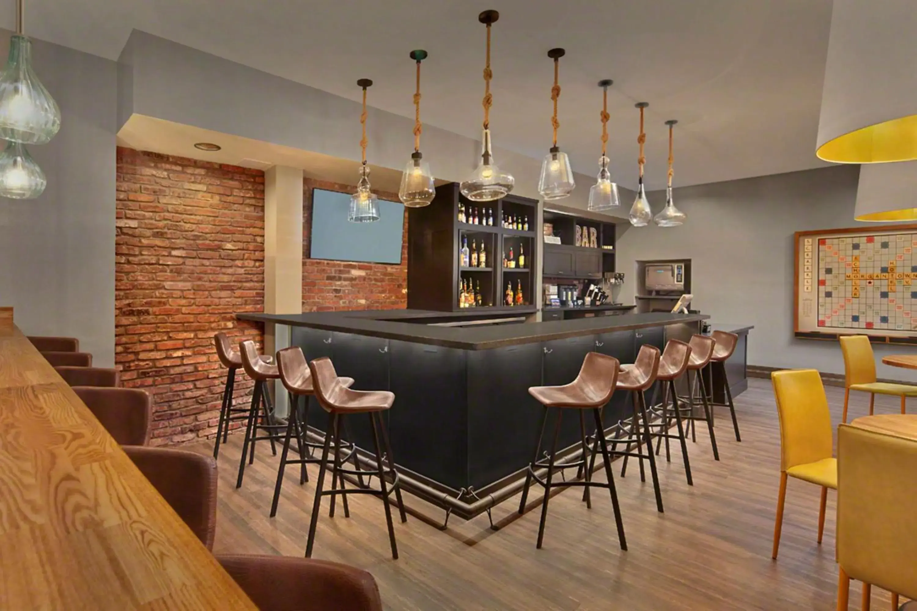 Lobby or reception in Scholar Morgantown, Tapestry Collection by Hilton Lobby or reception in Scholar Morgantown, Tapestry Collection by Hilton