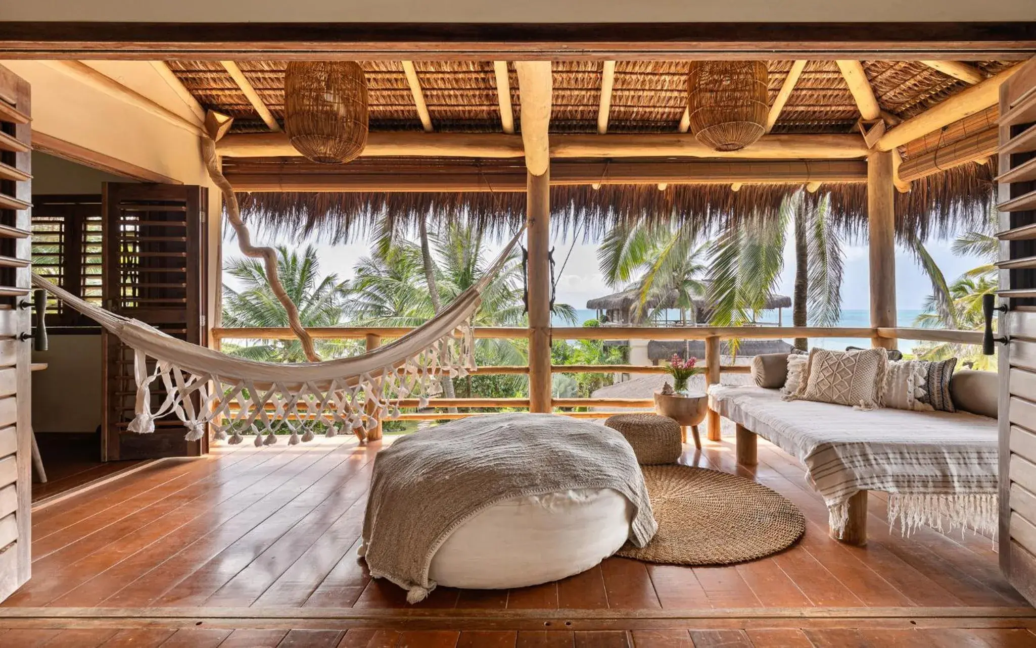 Deluxe Bungalow with Sea View in Filha Da Lua Ecolodge Deluxe Bungalow with Sea View in Filha Da Lua Ecolodge