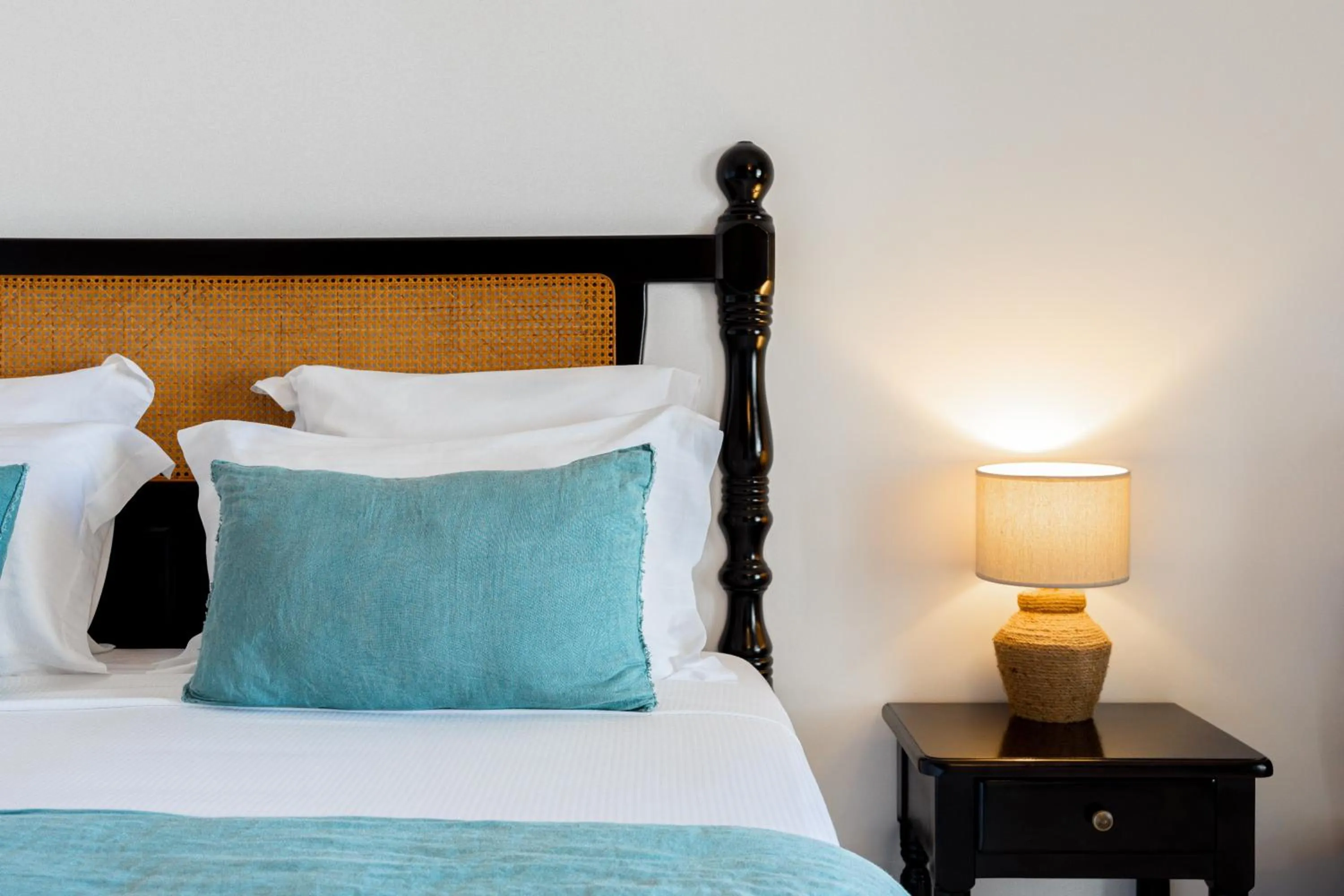 Bed in Hôtel Amaudo