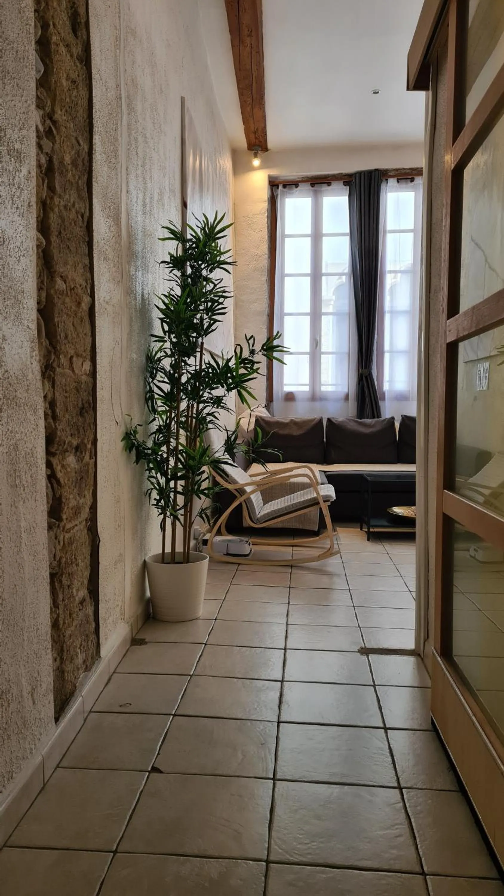 Bed in La Loge Du Vieux Lyon