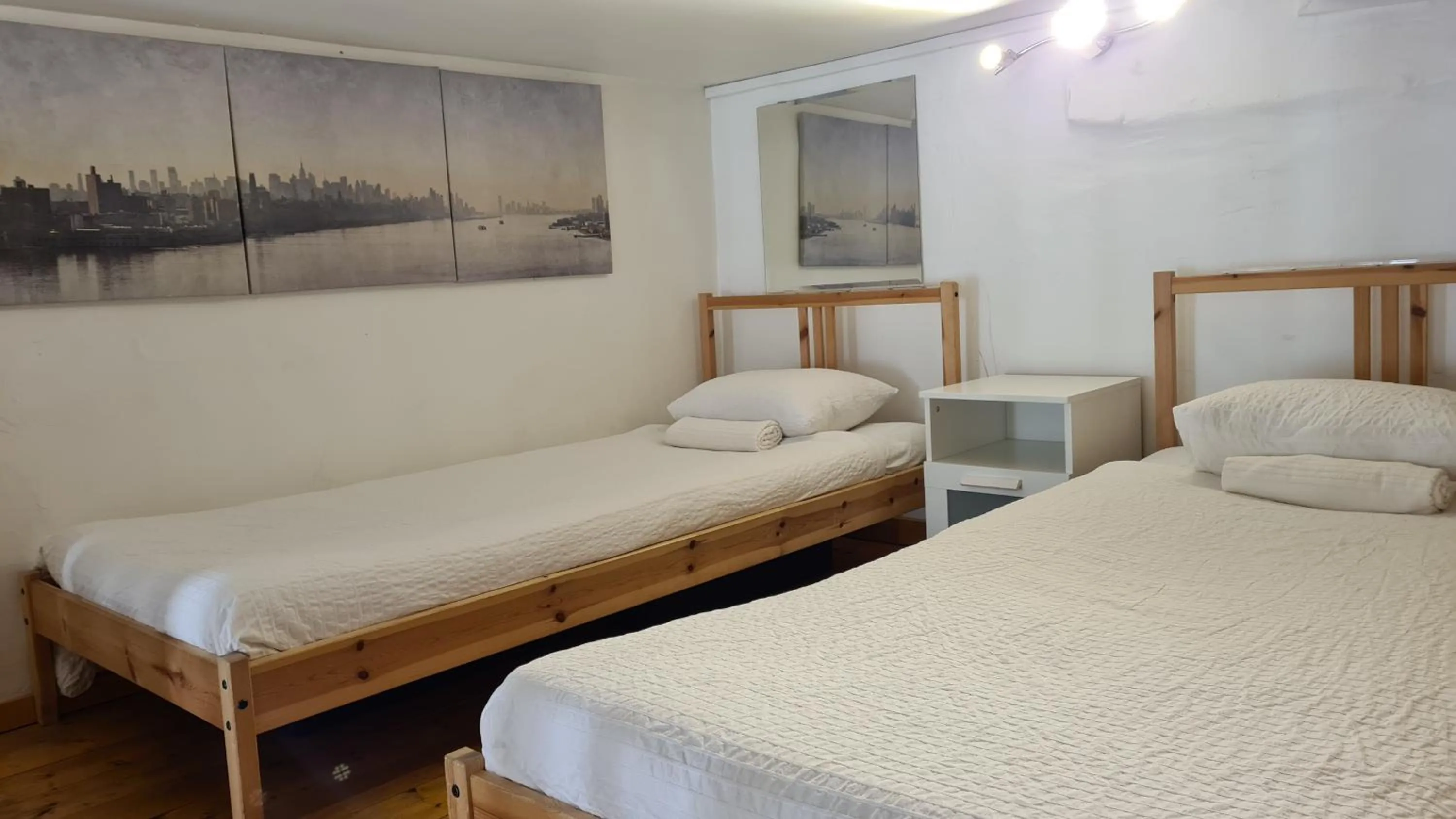 Bed in La Loge Du Vieux Lyon