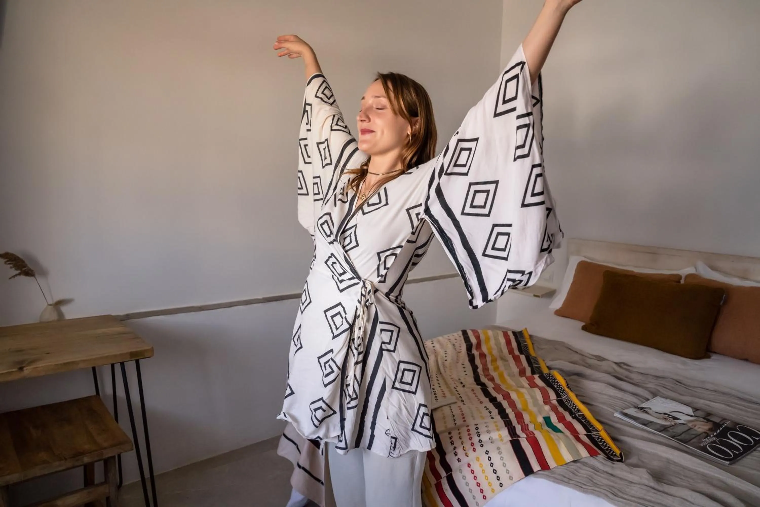 Bed in Manzanilla - Hospedería Boutique by La Judería De Vejer- ADULTS ONLY