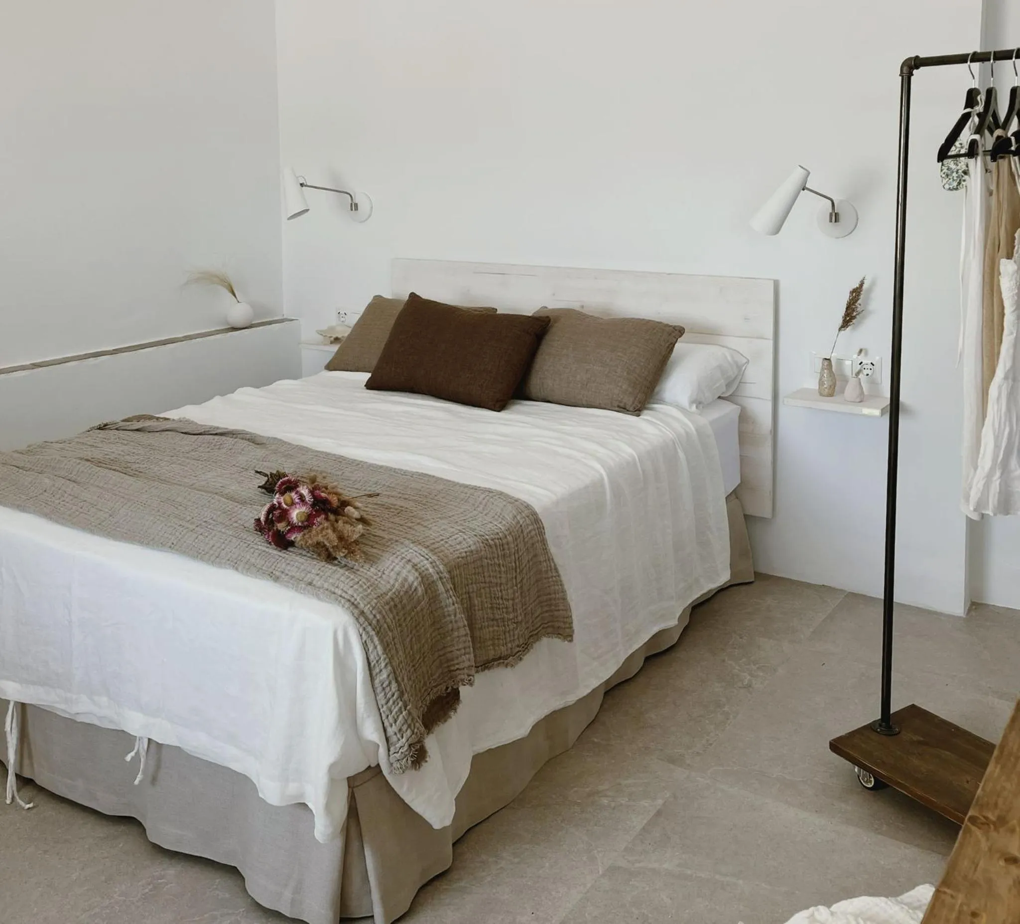 Bedroom, Bed in Manzanilla - Hospedería Boutique by La Judería De Vejer- ADULTS ONLY
