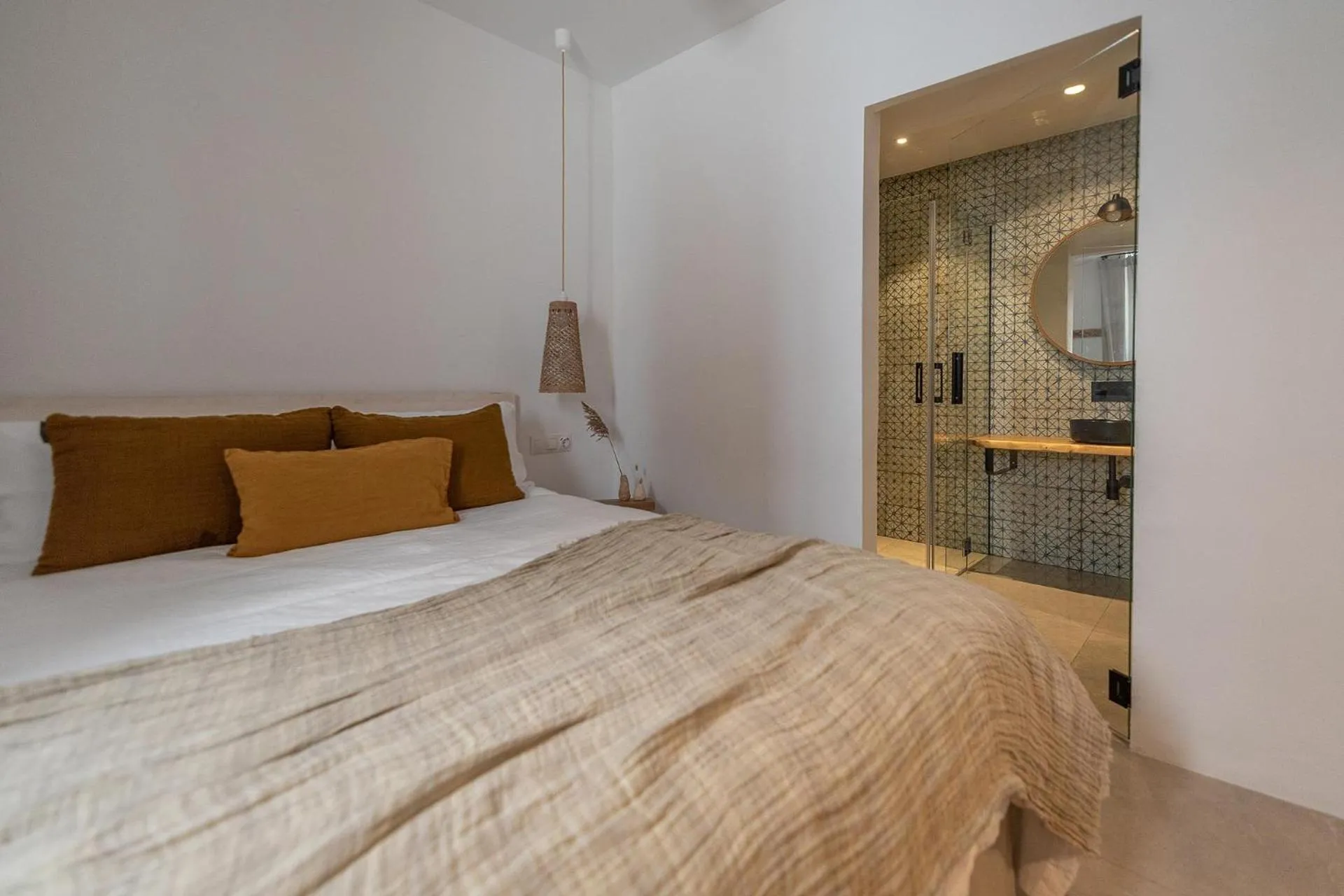 Bed in Manzanilla - Hospedería Boutique by La Judería De Vejer- ADULTS ONLY