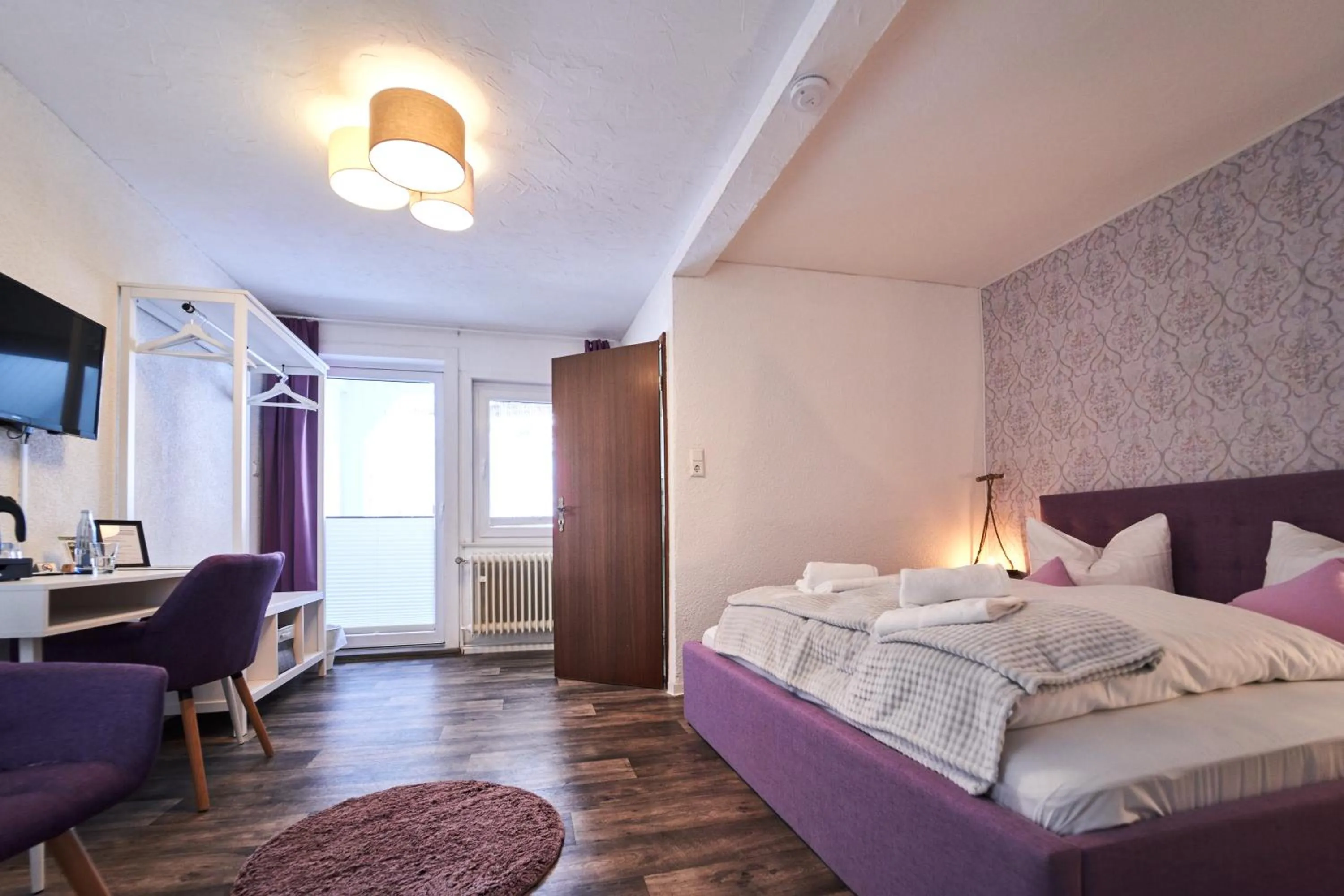 Photo of the whole room, Bed in Hotel Rathaus