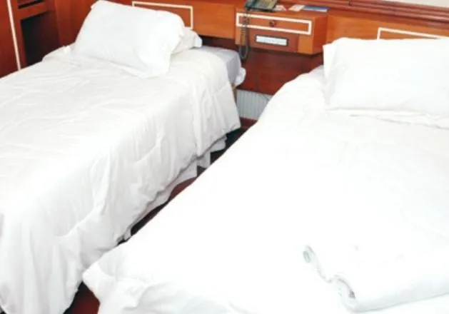 Bed in Hotel Marques